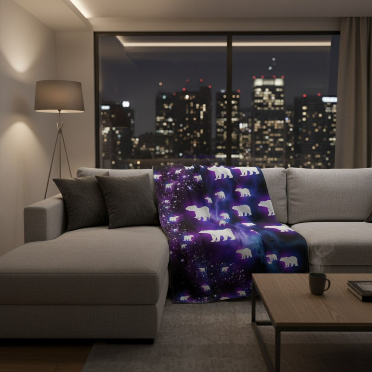 Lumina - Velveteen Plush Blanket product thumbnail image Lumina - Velveteen Plush Blanket product thumbnail image