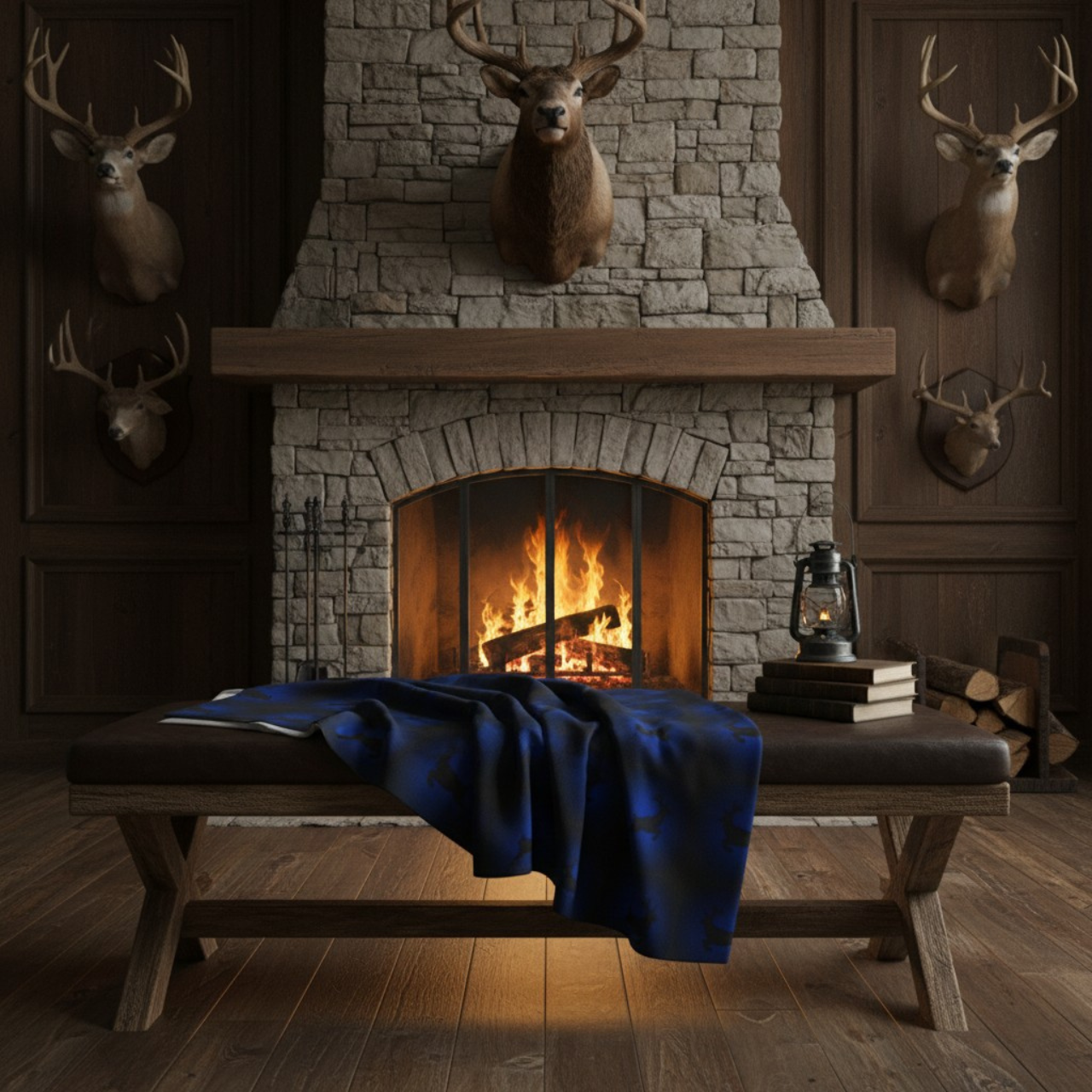 Electric Crown - Velveteen Plush Blanket product thumbnail image