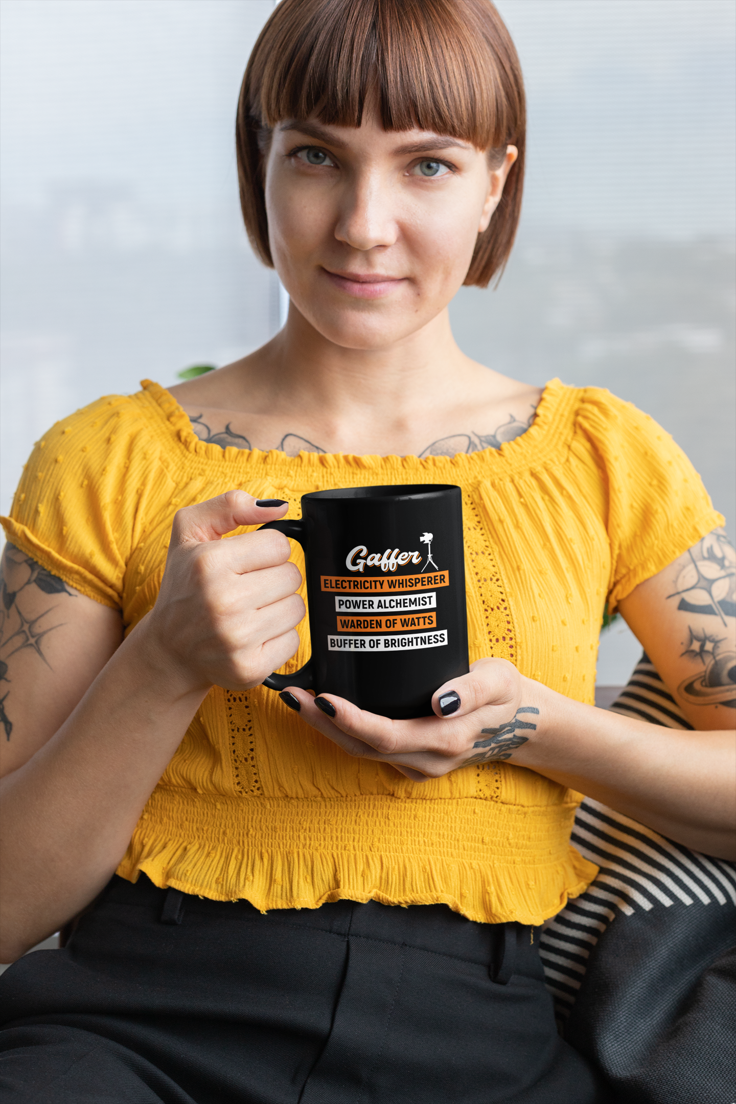 Gaffer Skill Set Black Mug, 15oz product thumbnail image Gaffer Skill Set Black Mug, 15oz product thumbnail image