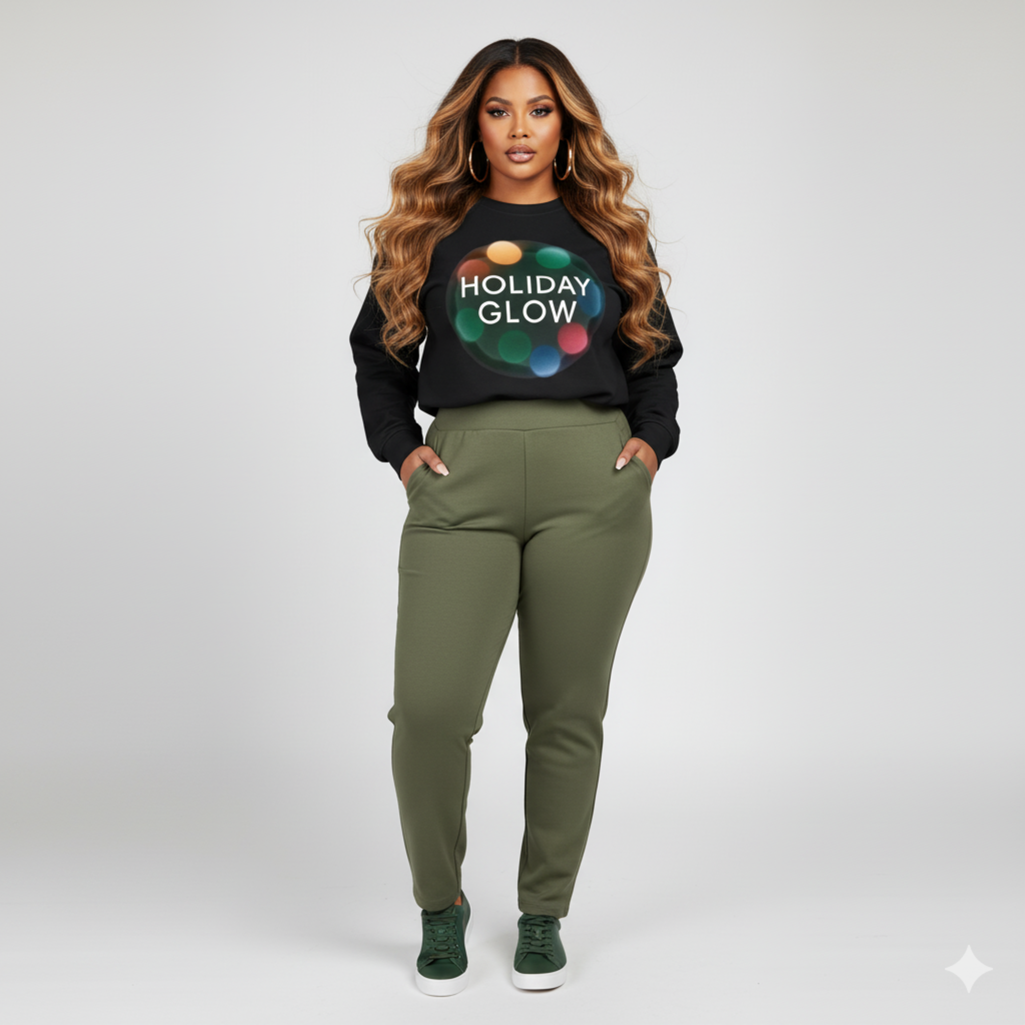 Holiday Glow Crewneck Sweatshirt Holiday Glow Crewneck Sweatshirt