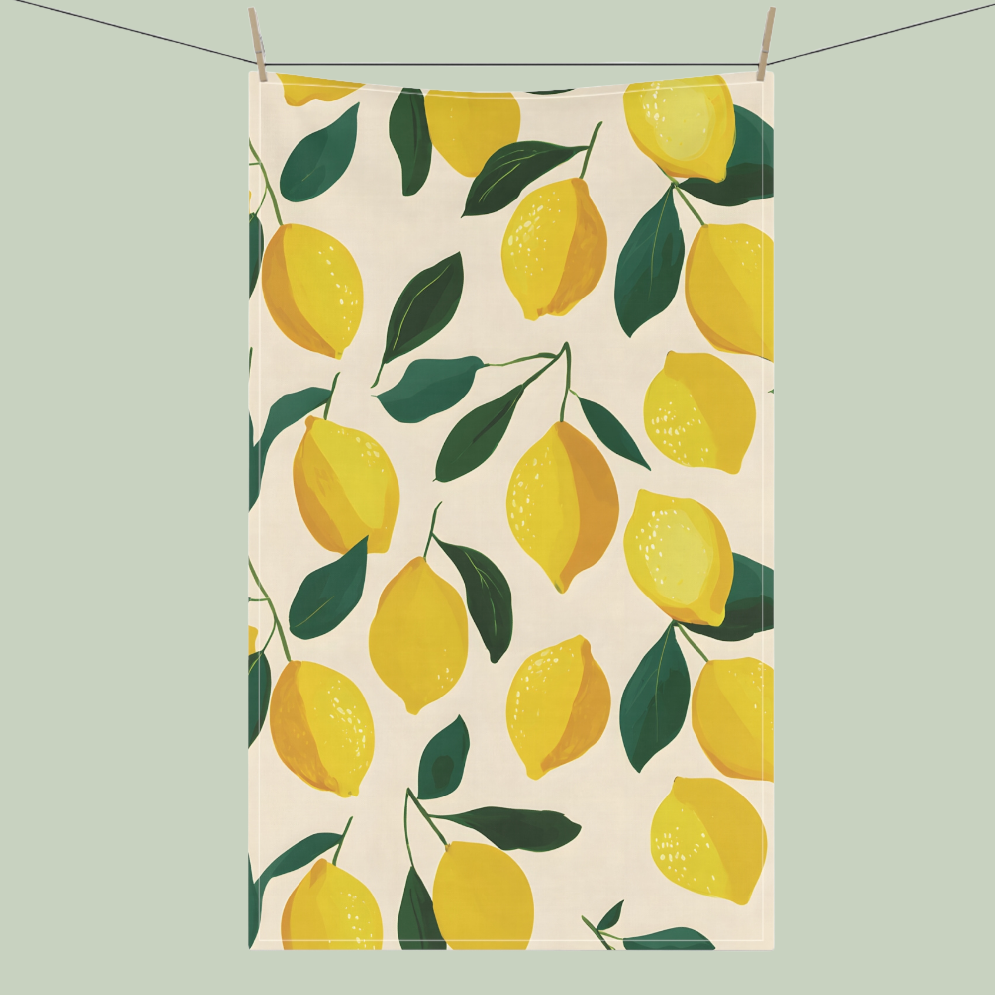 Lemon Kitchen Tea Towel  product thumbnail image
