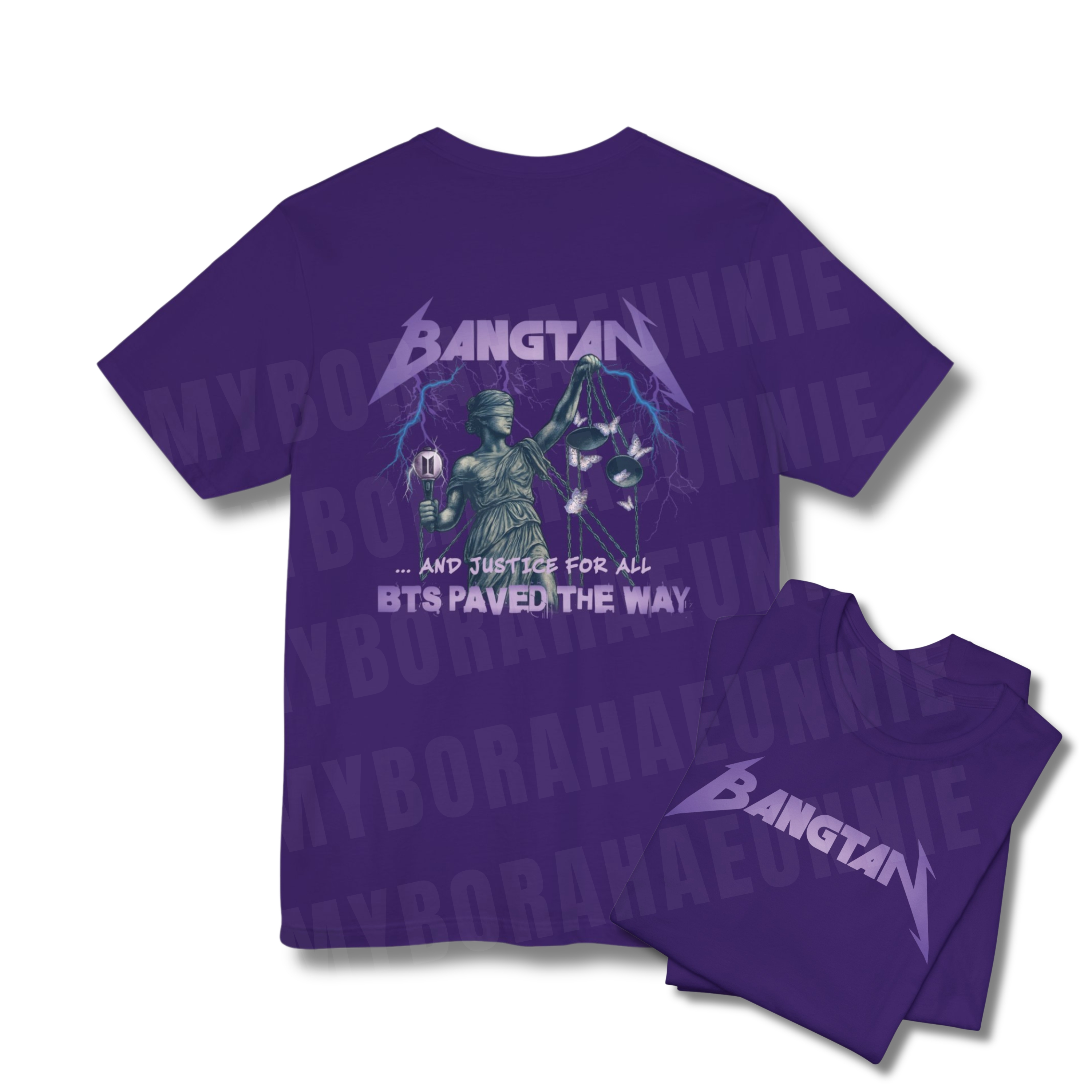 Paved the way Unisex Tee, Printed on Front and Back product thumbnail image Paved the way Unisex Tee, Printed on Front and Back product thumbnail image