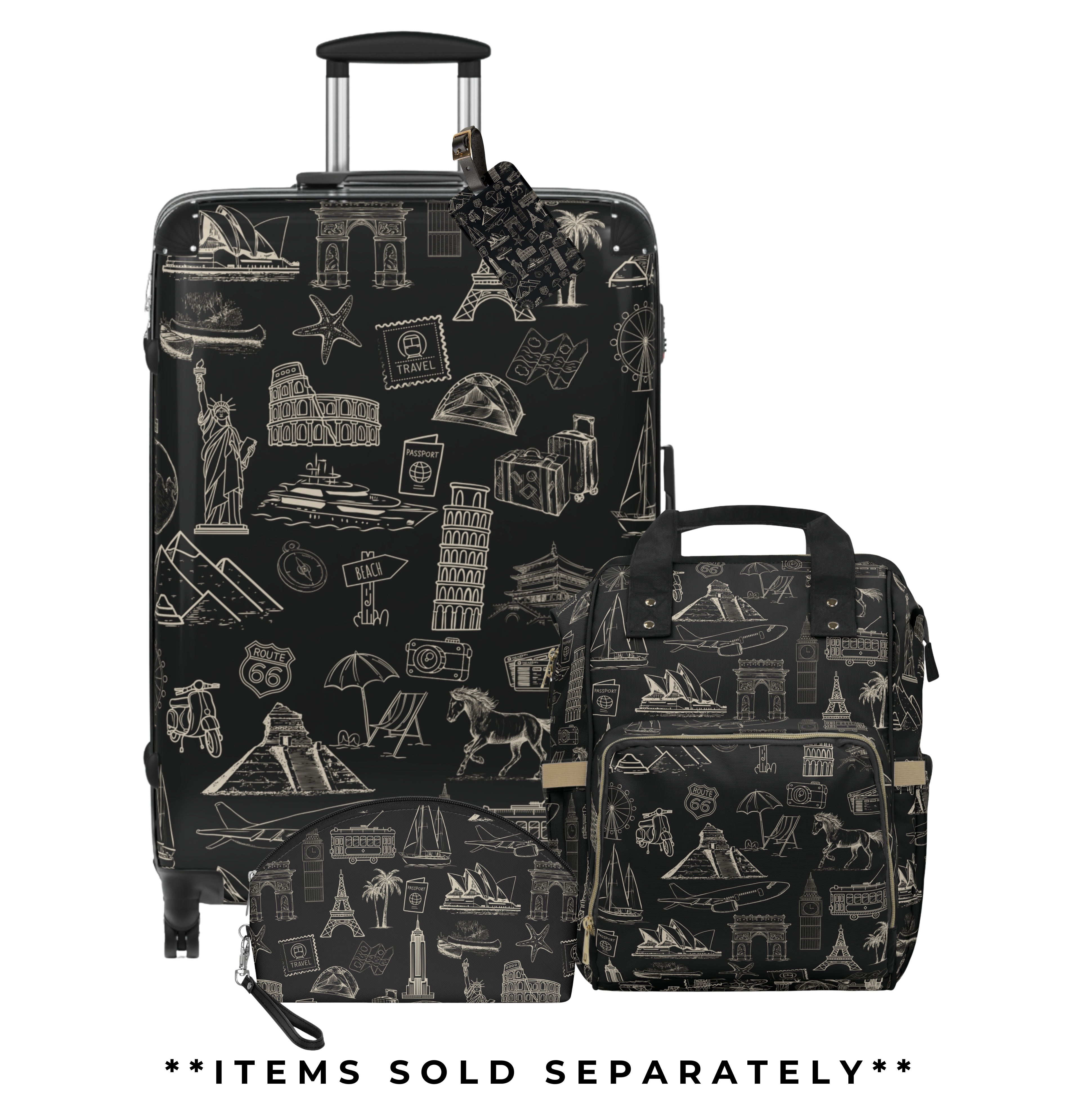 Chic Travel Makeup Bag | World Tour Collection product thumbnail image