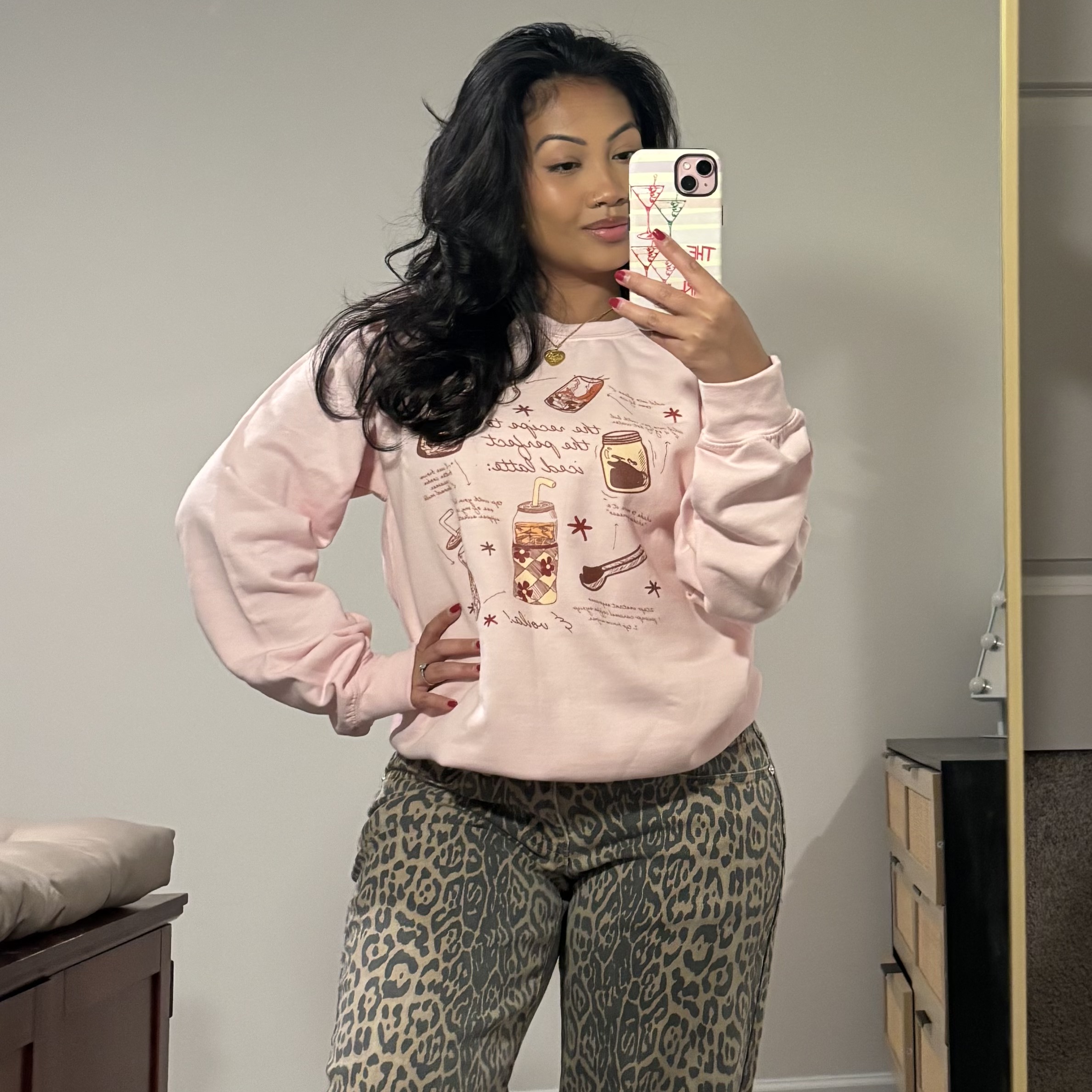 Perfect Iced Latte Crewneck Perfect Iced Latte Crewneck