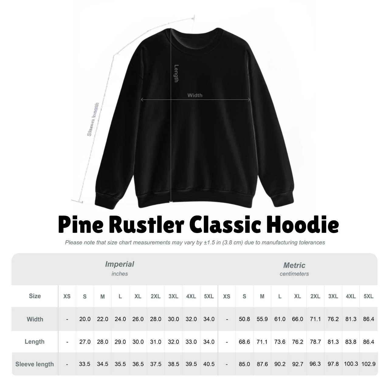 Pine Rustler Classic Hoodie product thumbnail image Pine Rustler Classic Hoodie product thumbnail image
