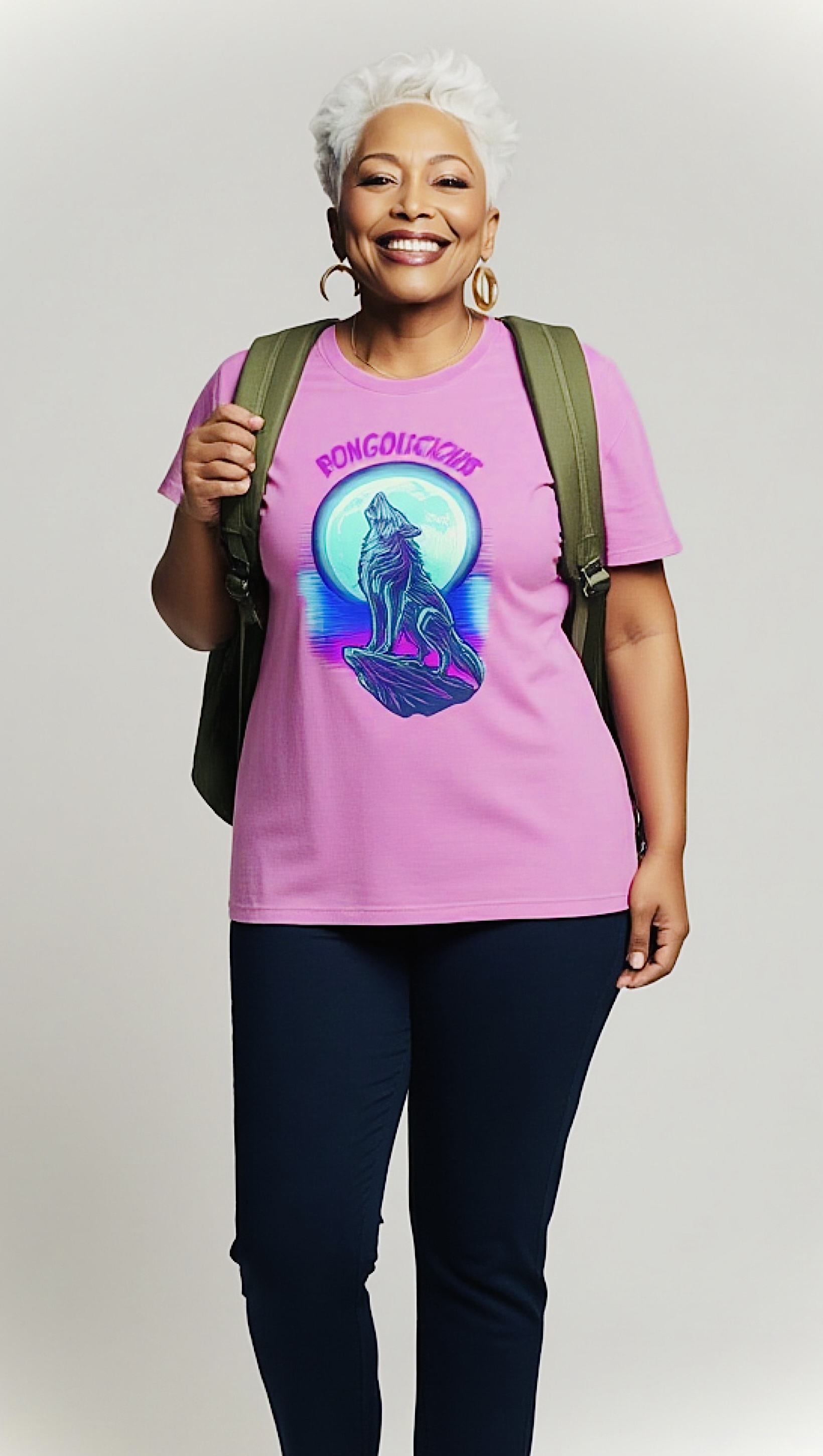 Bongolicious Howlin Disco T-Shirt — Retro Neon “Bongolicious” Graphic Tee product thumbnail image Bongolicious Howlin Disco T-Shirt — Retro Neon “Bongolicious” Graphic Tee product thumbnail image