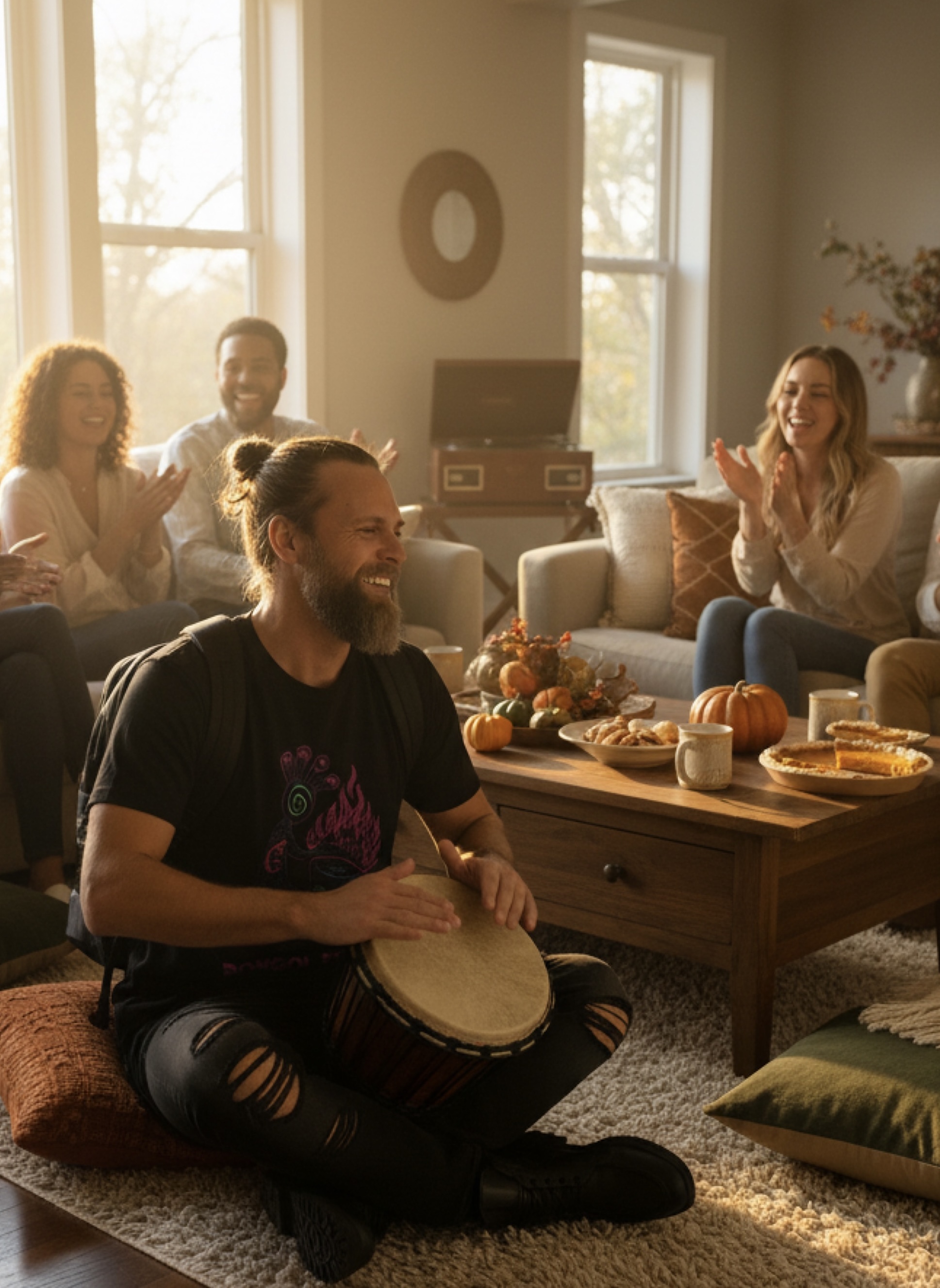 Bongolicious Dream Drummer Neon T-Shirt — Psychedelic Bongo Graphic Tee product thumbnail image Bongolicious Dream Drummer Neon T-Shirt — Psychedelic Bongo Graphic Tee product thumbnail image