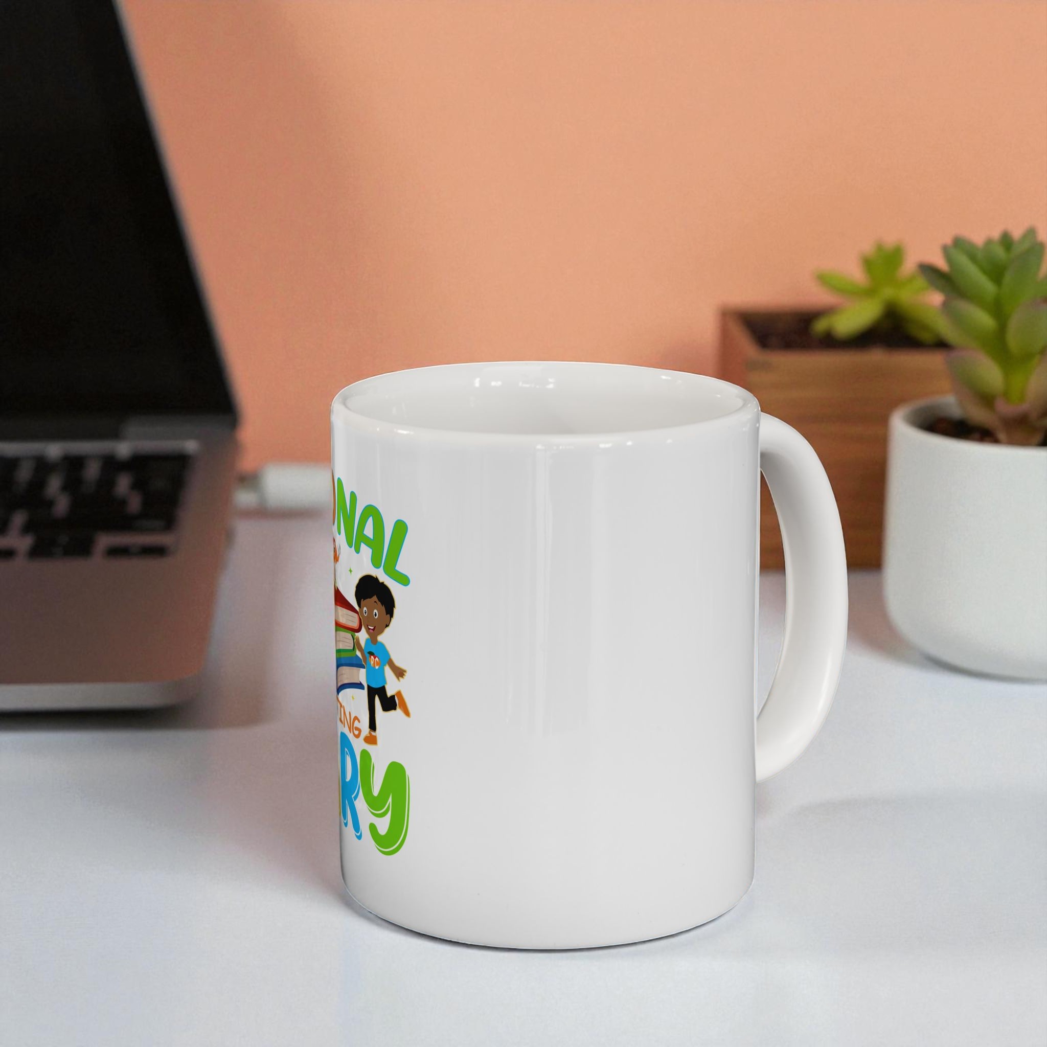 Personal Writing Diary Ceramic Mug, (11oz, 15oz) product thumbnail image