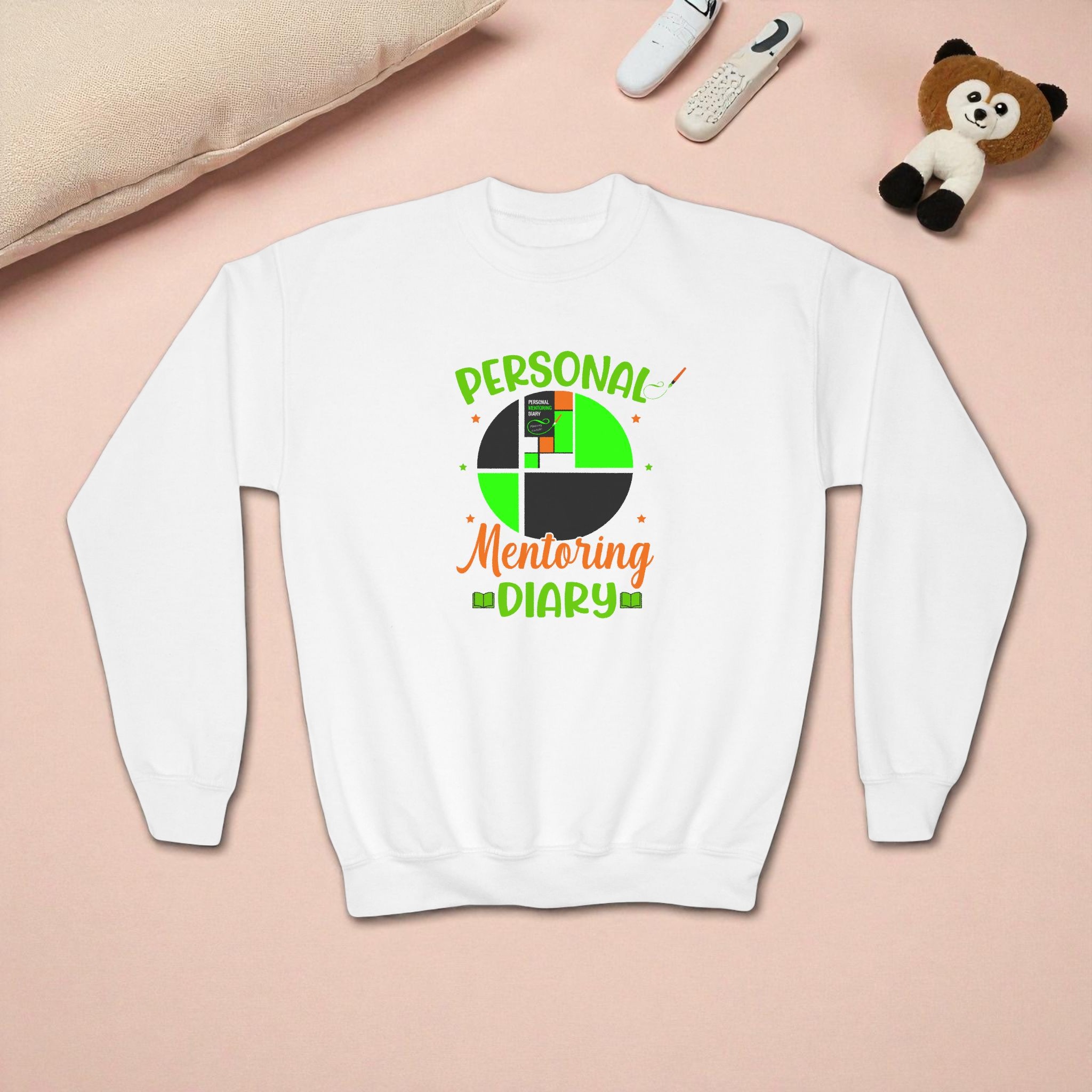 Personal Mentoring Diary Youth Crewneck Sweatshirt product thumbnail image Personal Mentoring Diary Youth Crewneck Sweatshirt product thumbnail image