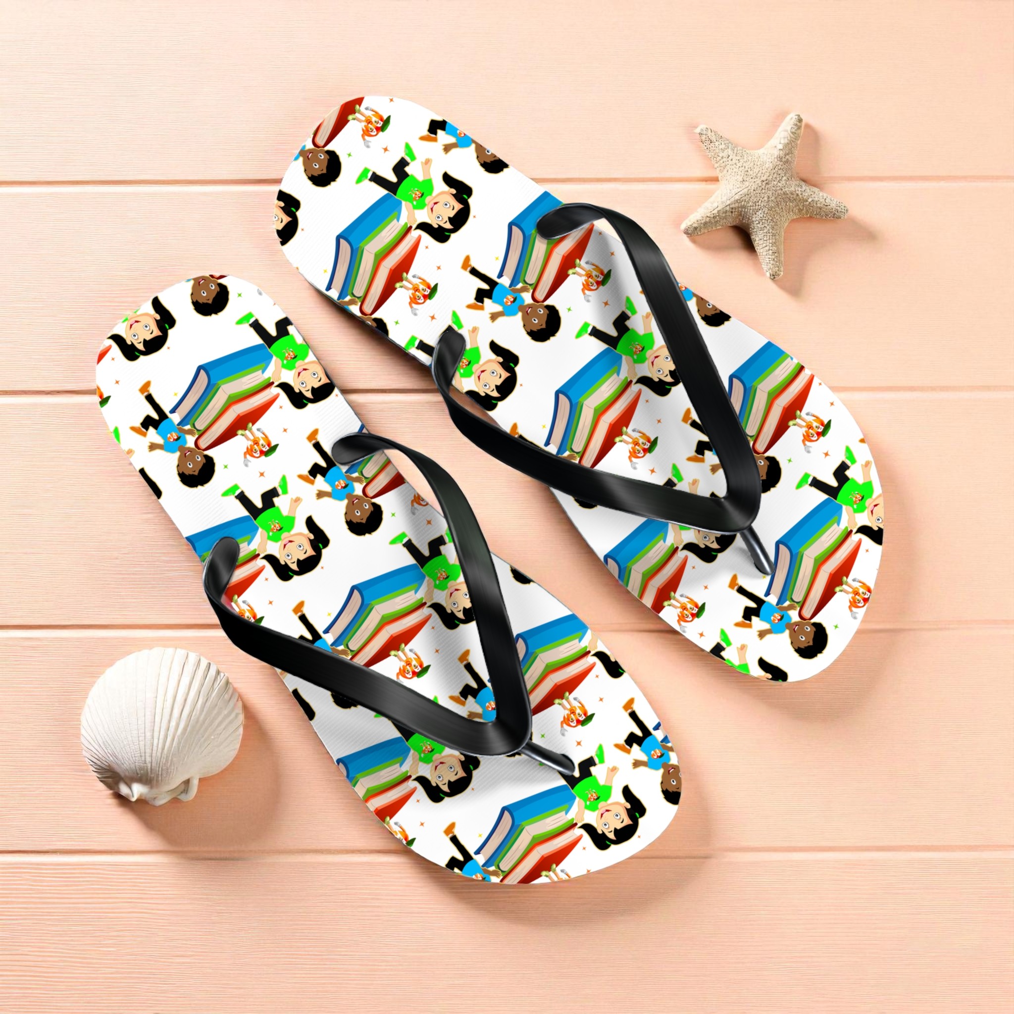 Writing Diary Flip Flops product thumbnail image