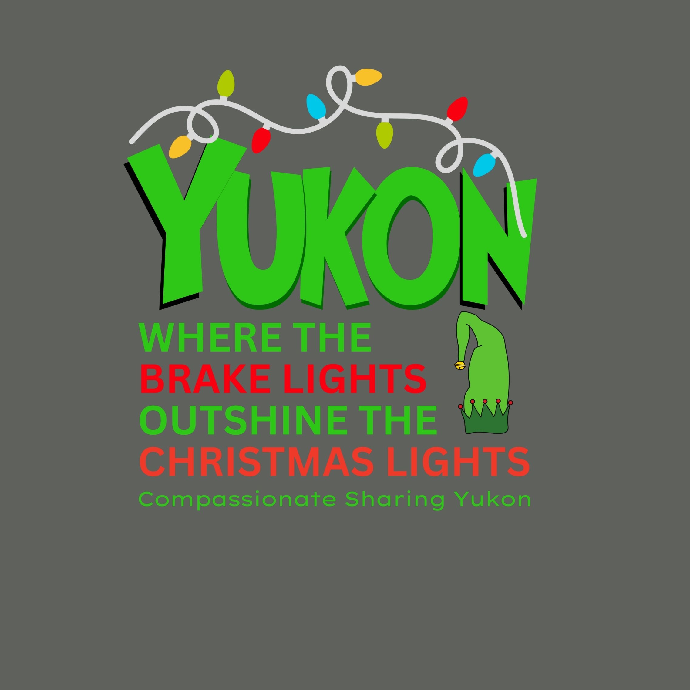 Yukon Christmas Brake Lights Long Sleeve T-Shirt Yukon Christmas Brake Lights Long Sleeve T-Shirt