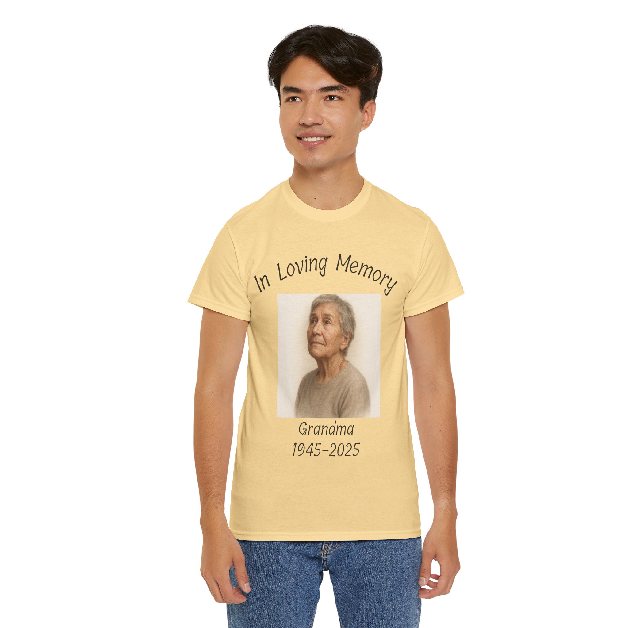 Memorial (In Loving Memory) yyyy–yyyy T-Shirt — In Loving Memory Tribute Tee product thumbnail image Memorial (In Loving Memory) yyyy–yyyy T-Shirt — In Loving Memory Tribute Tee product thumbnail image