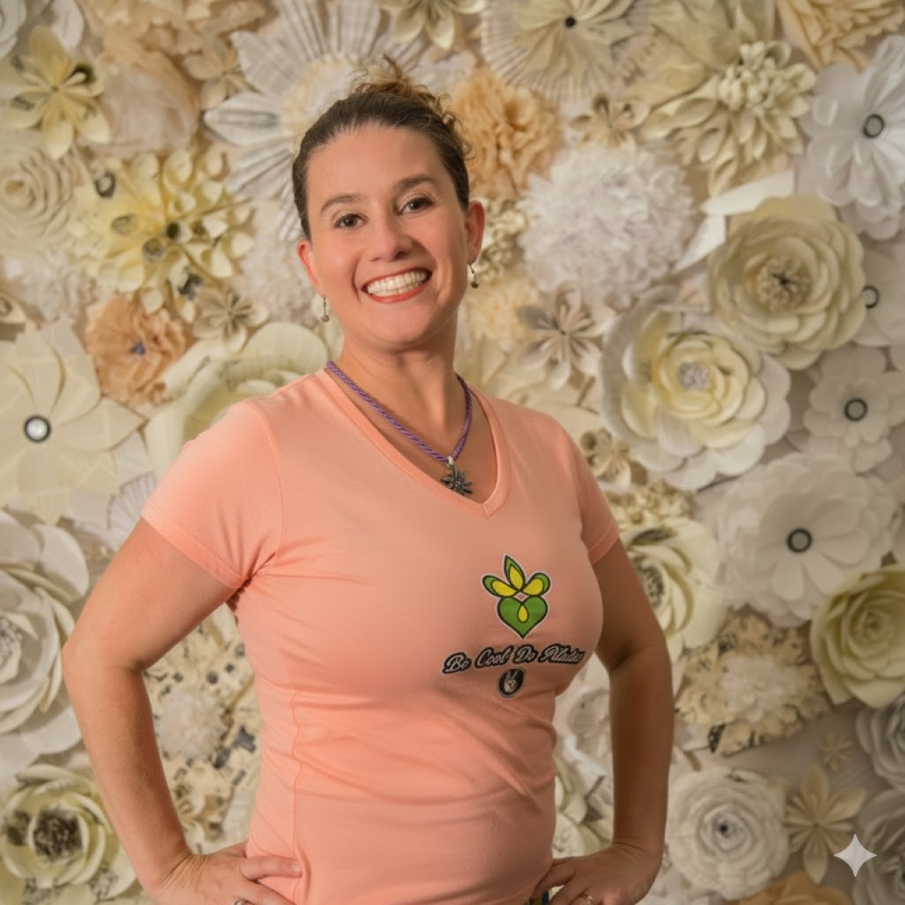 Women's V-Neck Performance Tee Full Body Pilates Official, Be Cool Do Pilates product thumbnail image Women's V-Neck Performance Tee Full Body Pilates Official, Be Cool Do Pilates product thumbnail image