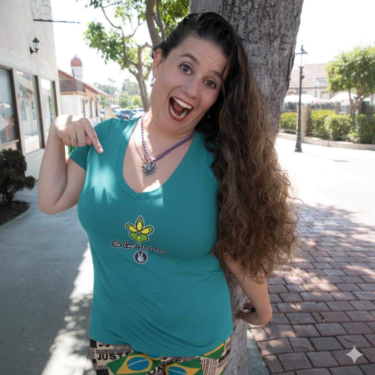 Women's V-Neck Performance Tee Full Body Pilates Official, Be Cool Do Pilates product thumbnail image Women's V-Neck Performance Tee Full Body Pilates Official, Be Cool Do Pilates product thumbnail image