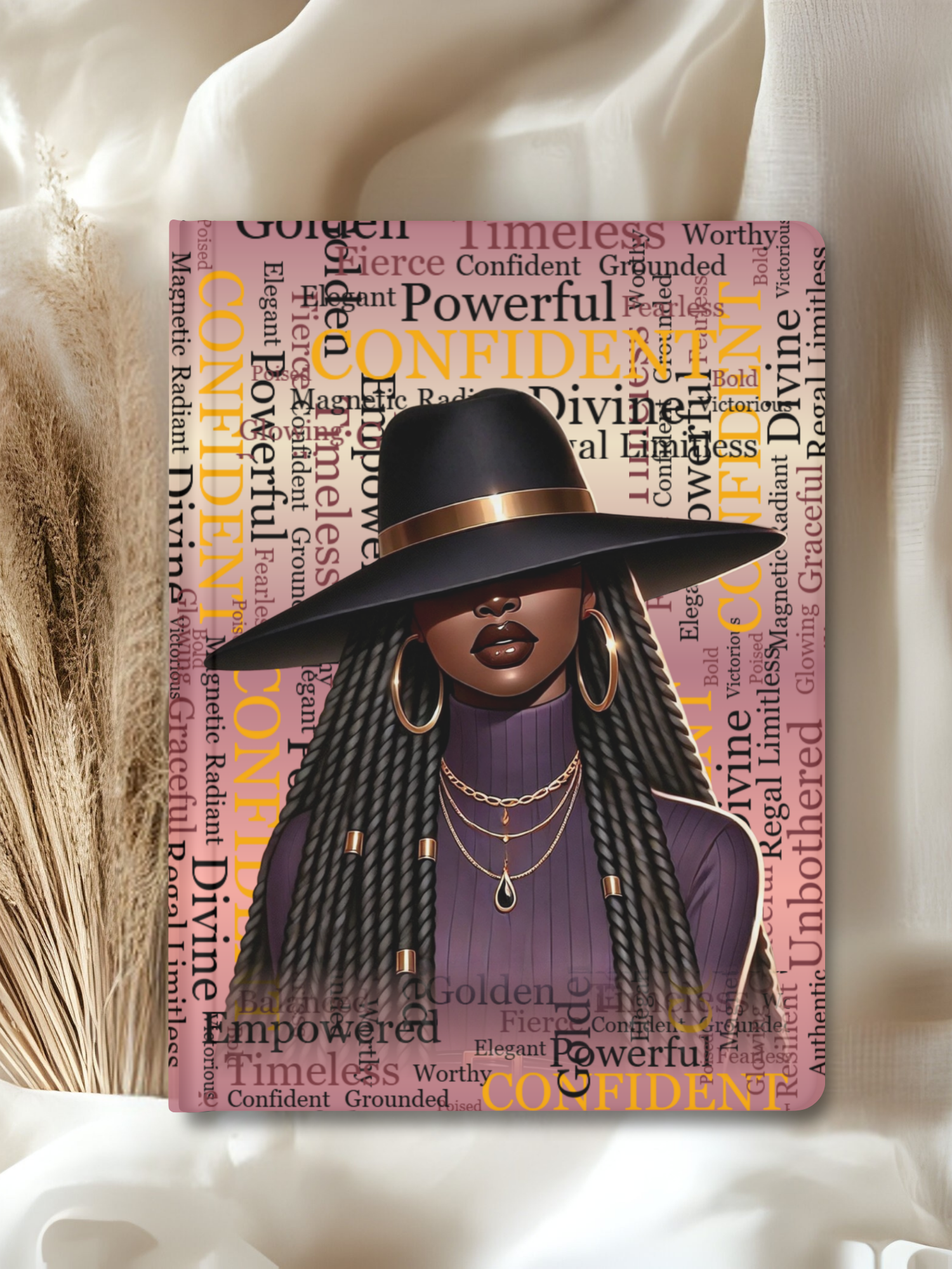Confident Divine Black Woman Empowerment Journal product thumbnail image Confident Divine Black Woman Empowerment Journal product thumbnail image