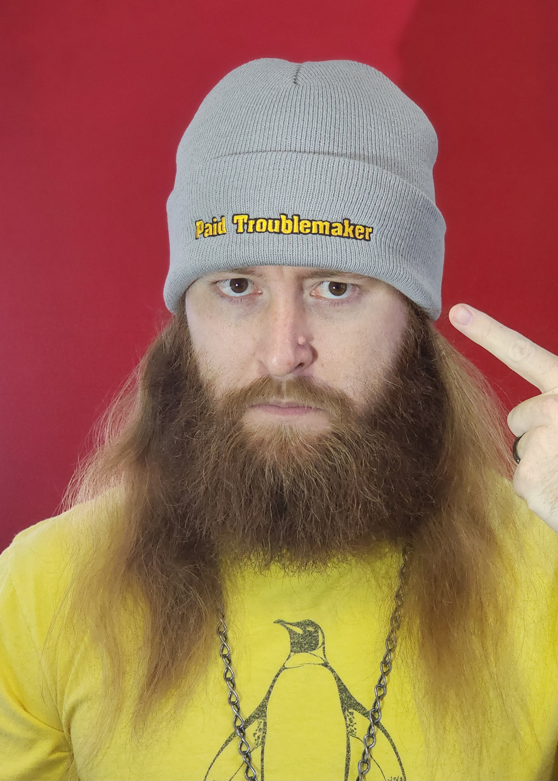 Paid Troublemaker x DONT TARIFF ME Beanie