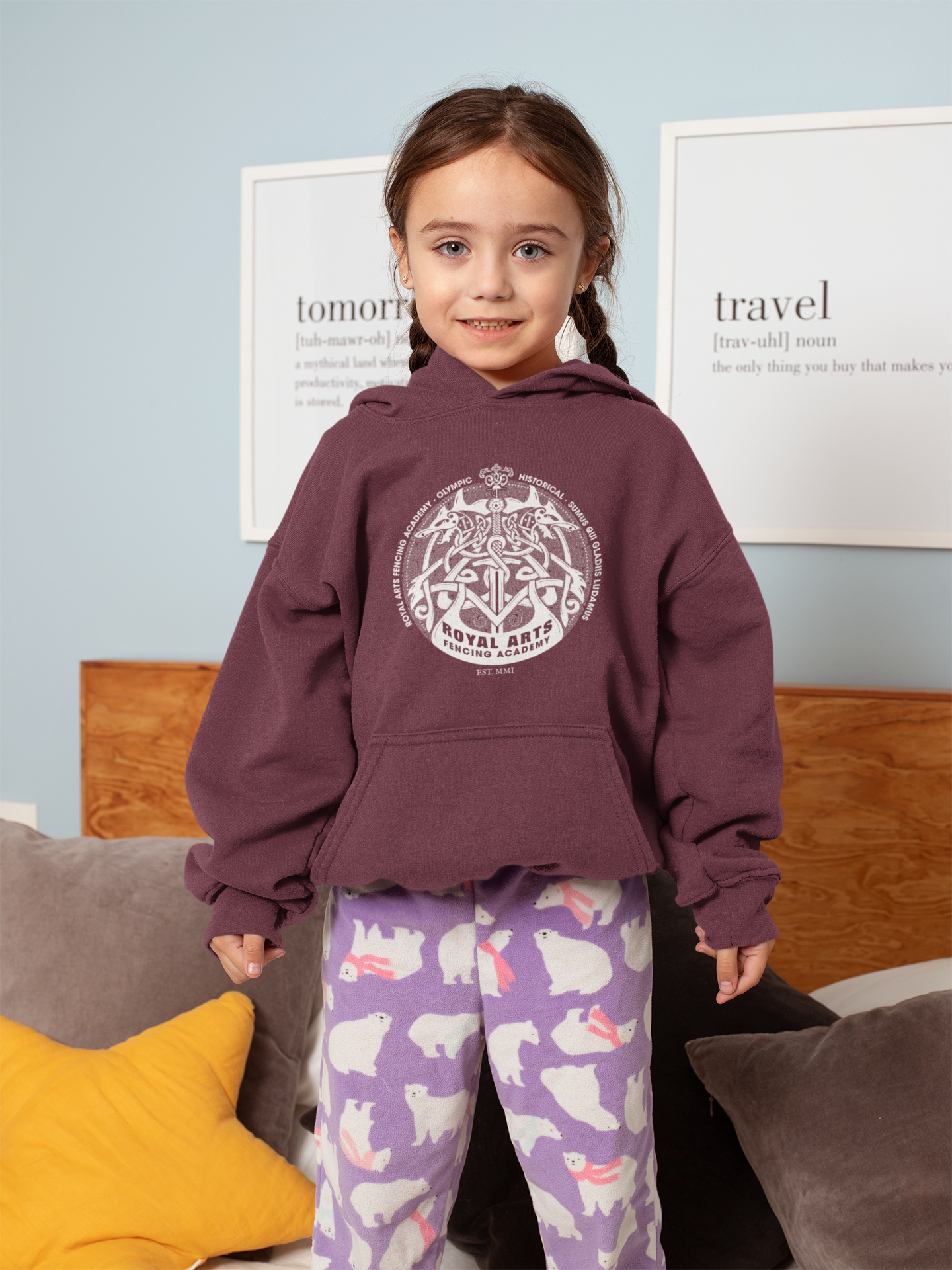 Youth Hoodie — Royal Arts Heavy-Blend Kids' Hooded Sweatshirt product thumbnail image Youth Hoodie — Royal Arts Heavy-Blend Kids' Hooded Sweatshirt product thumbnail image