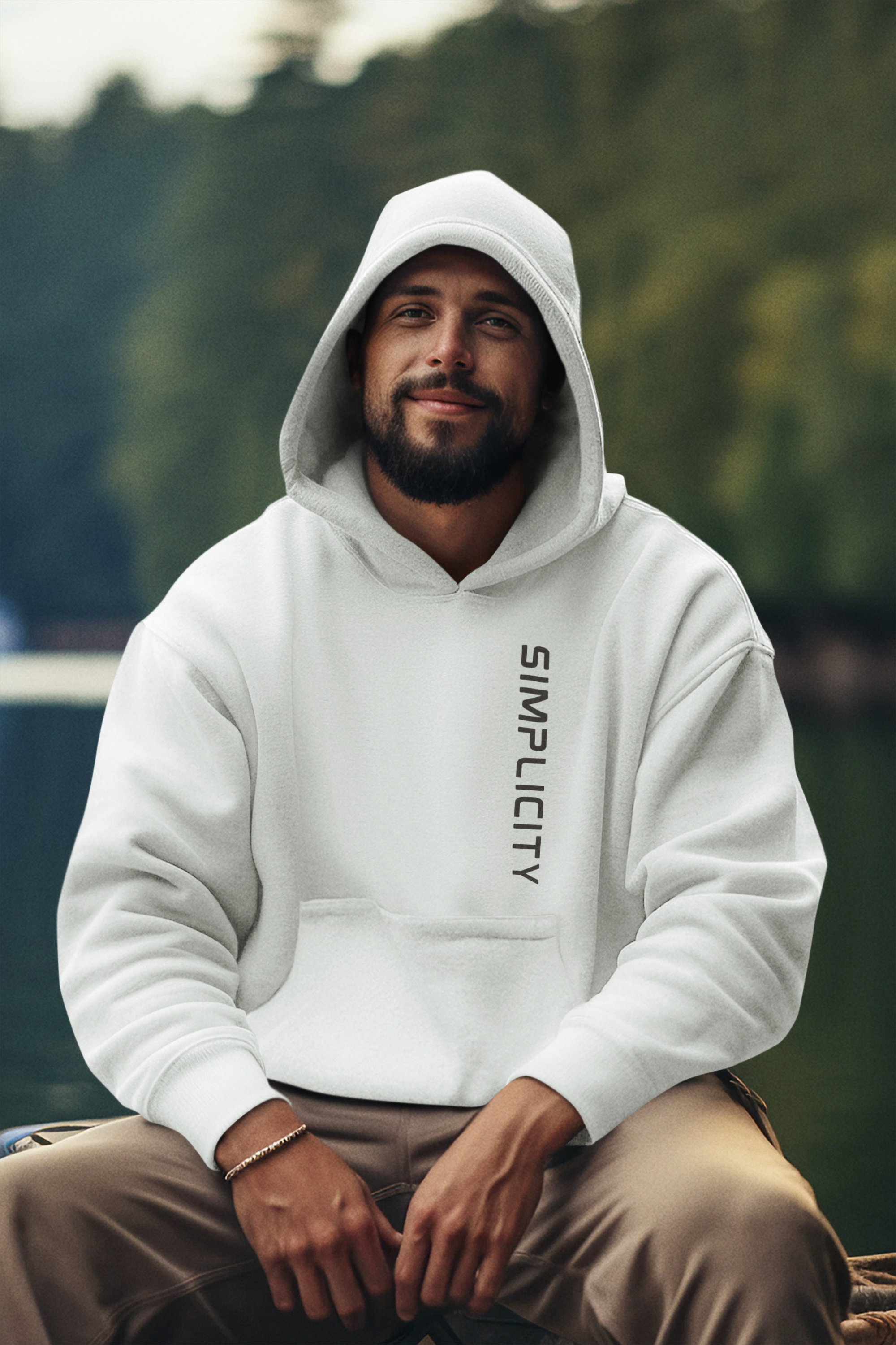 Simplicity Men's Nublend® Comfort Hoodie product thumbnail image Simplicity Men's Nublend® Comfort Hoodie product thumbnail image