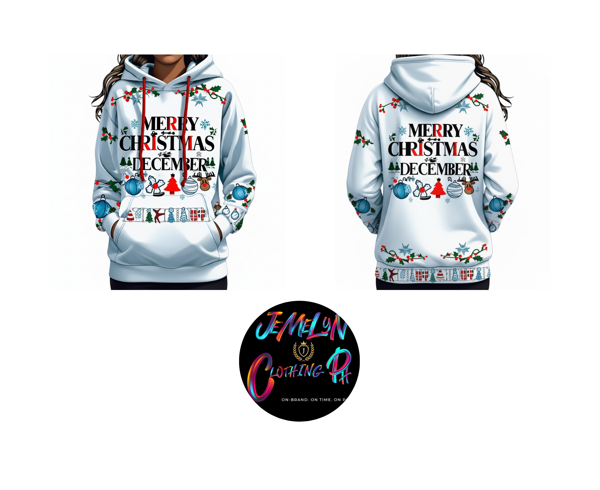 New Lunch Hoodie Christmas design Trend For Girls Holiday OOTD  product thumbnail image