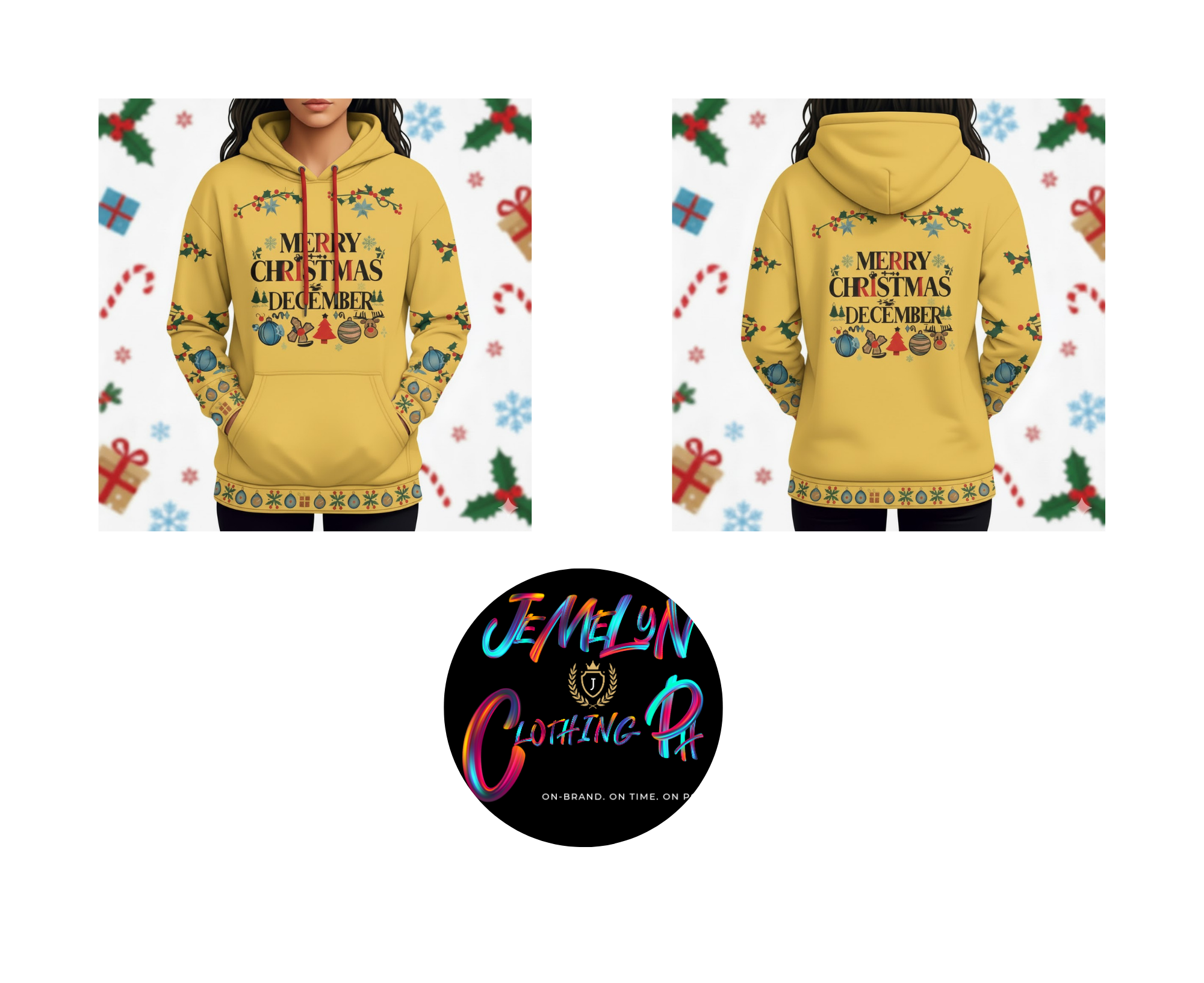 New Lunch Hoodie Christmas design Trend For Girls Holiday OOTD  product thumbnail image