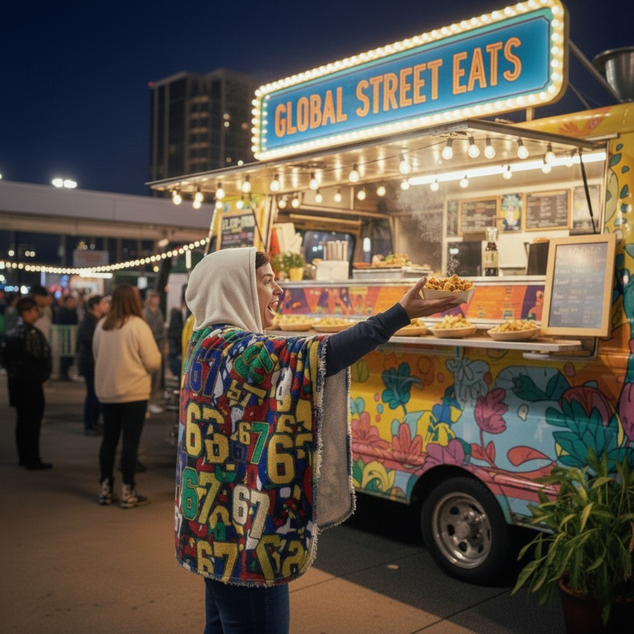 Brain Rot 67 - Hooded Sherpa Fleece Blanket product thumbnail image