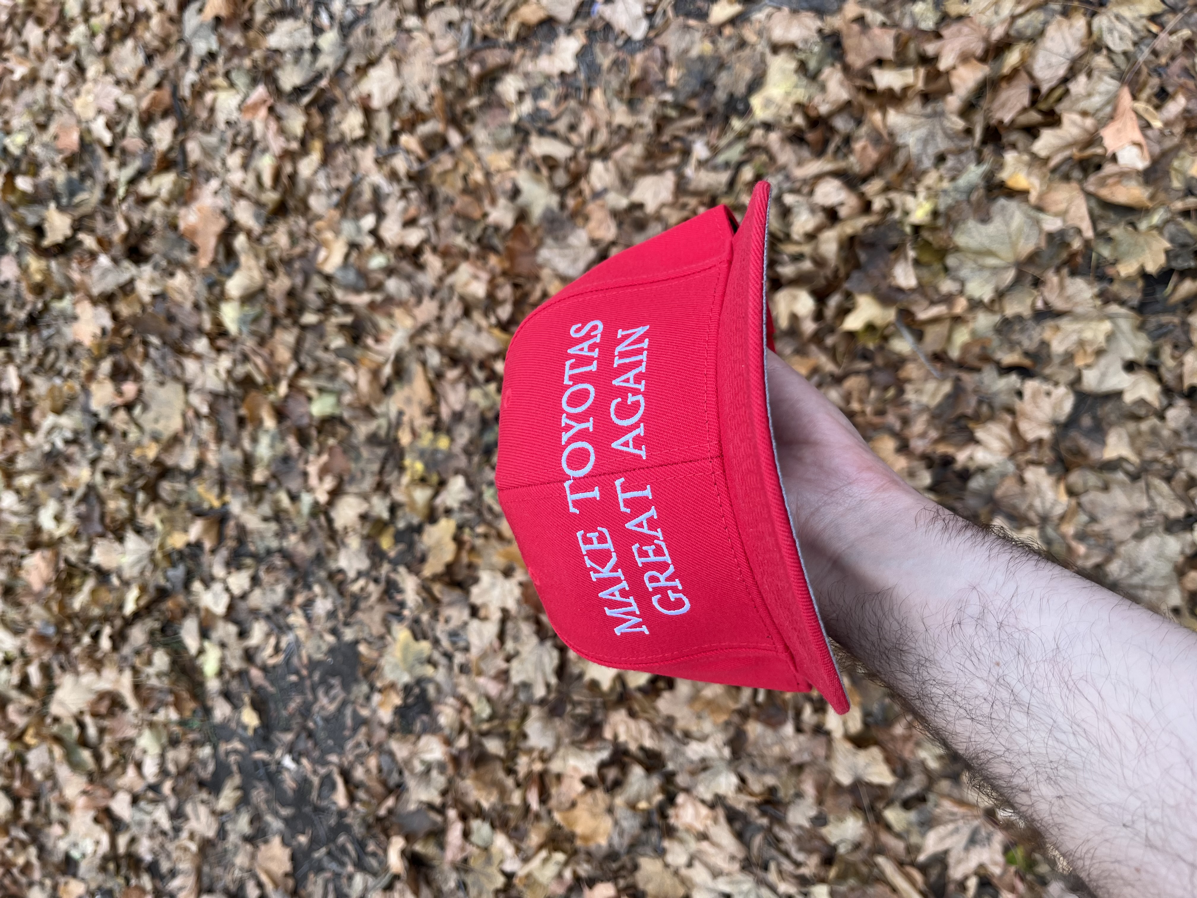 'Make Toyotas Great Again' Embroidered Snapback Hat product thumbnail image