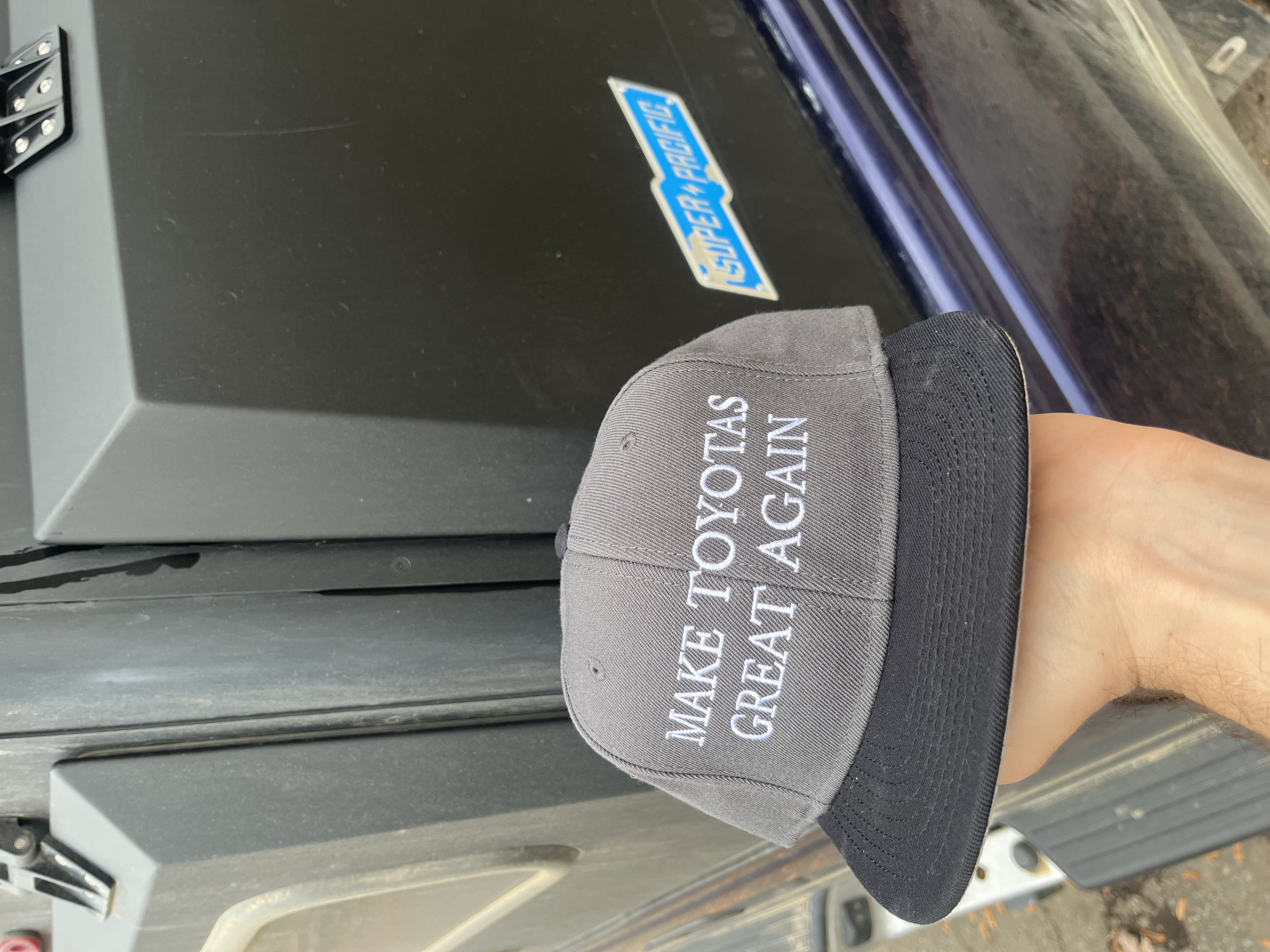 'Make Toyotas Great Again' Embroidered Snapback Hat product thumbnail image 'Make Toyotas Great Again' Embroidered Snapback Hat product thumbnail image