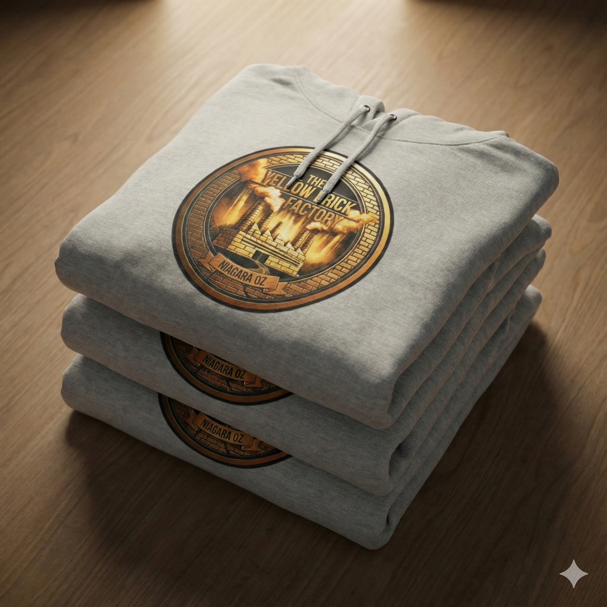 YELLOW BRICK FACTORY HEAVYWEIGHT HOODIE product thumbnail image