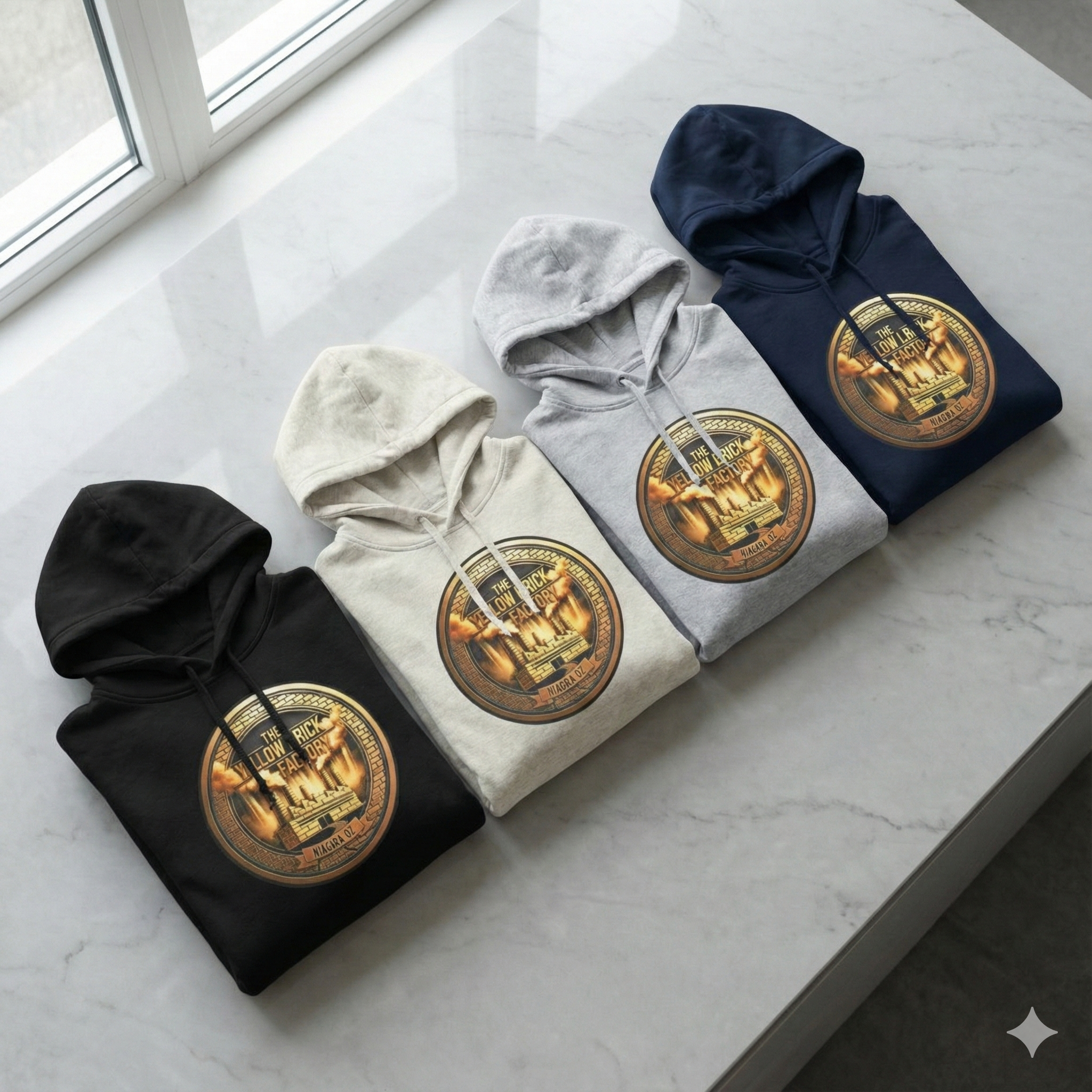 YELLOW BRICK FACTORY HEAVYWEIGHT HOODIE product thumbnail image