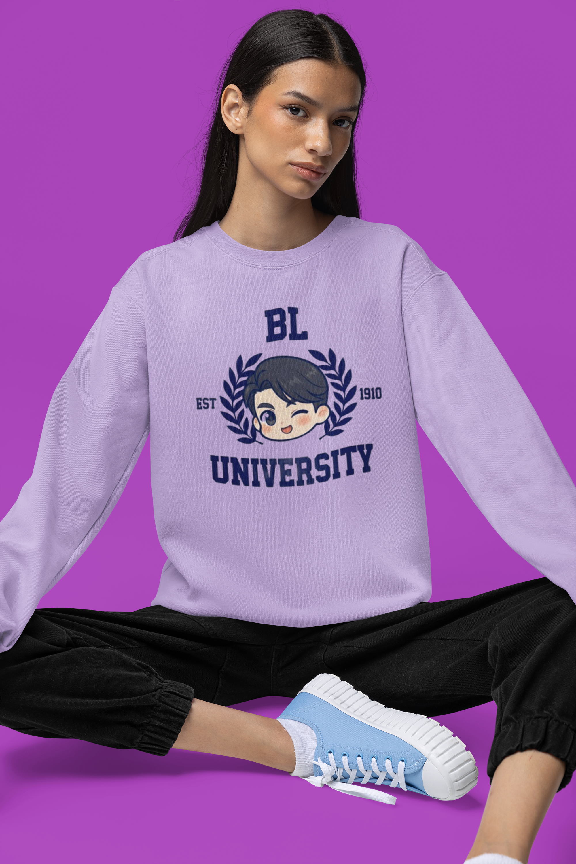 Comfort Colors 1566 BL University Sweatshirt | BL/Yaoi Fandom Merch product thumbnail image Comfort Colors 1566 BL University Sweatshirt | BL/Yaoi Fandom Merch product thumbnail image