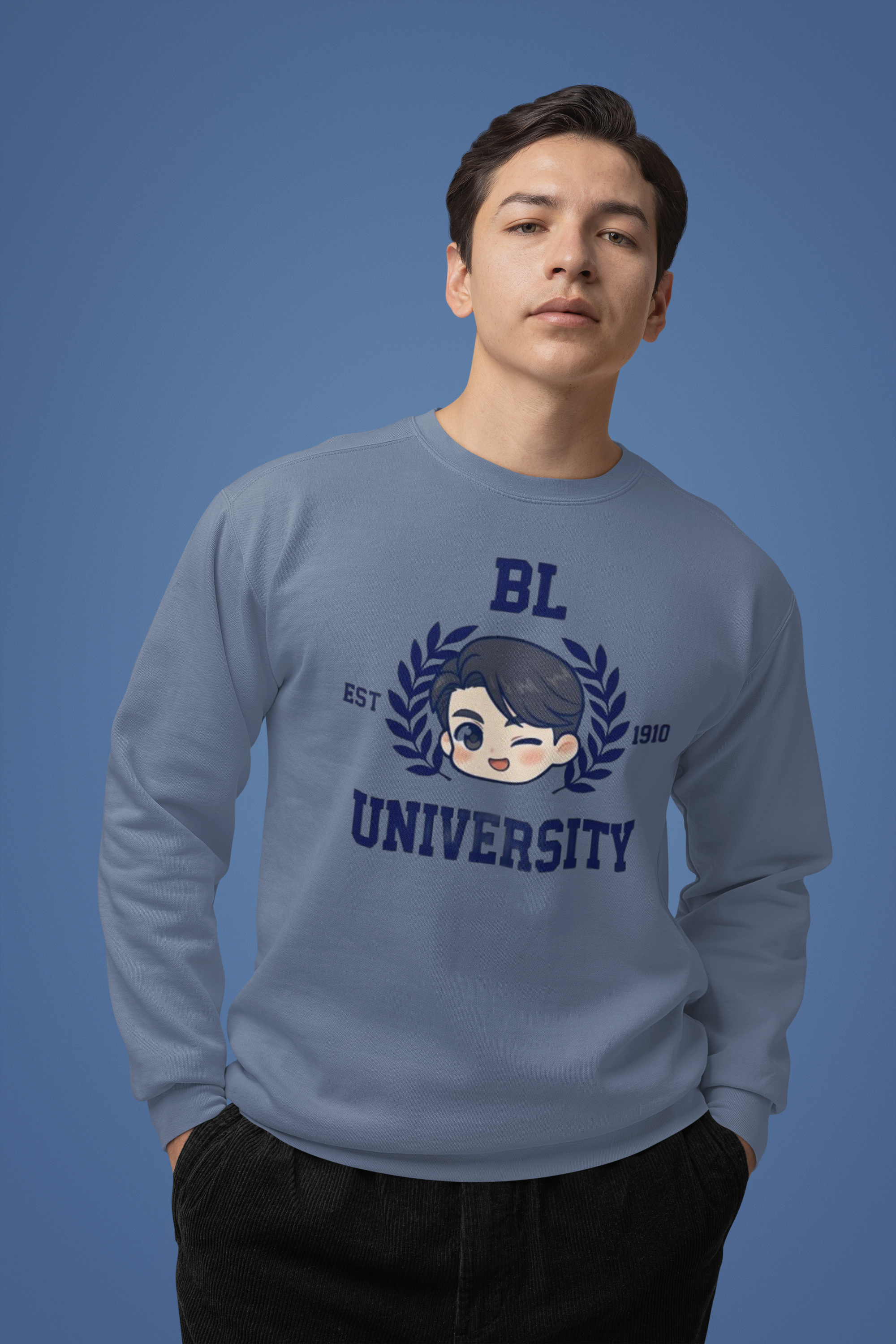 Comfort Colors 1566 BL University Sweatshirt | BL/Yaoi Fandom Merch product thumbnail image