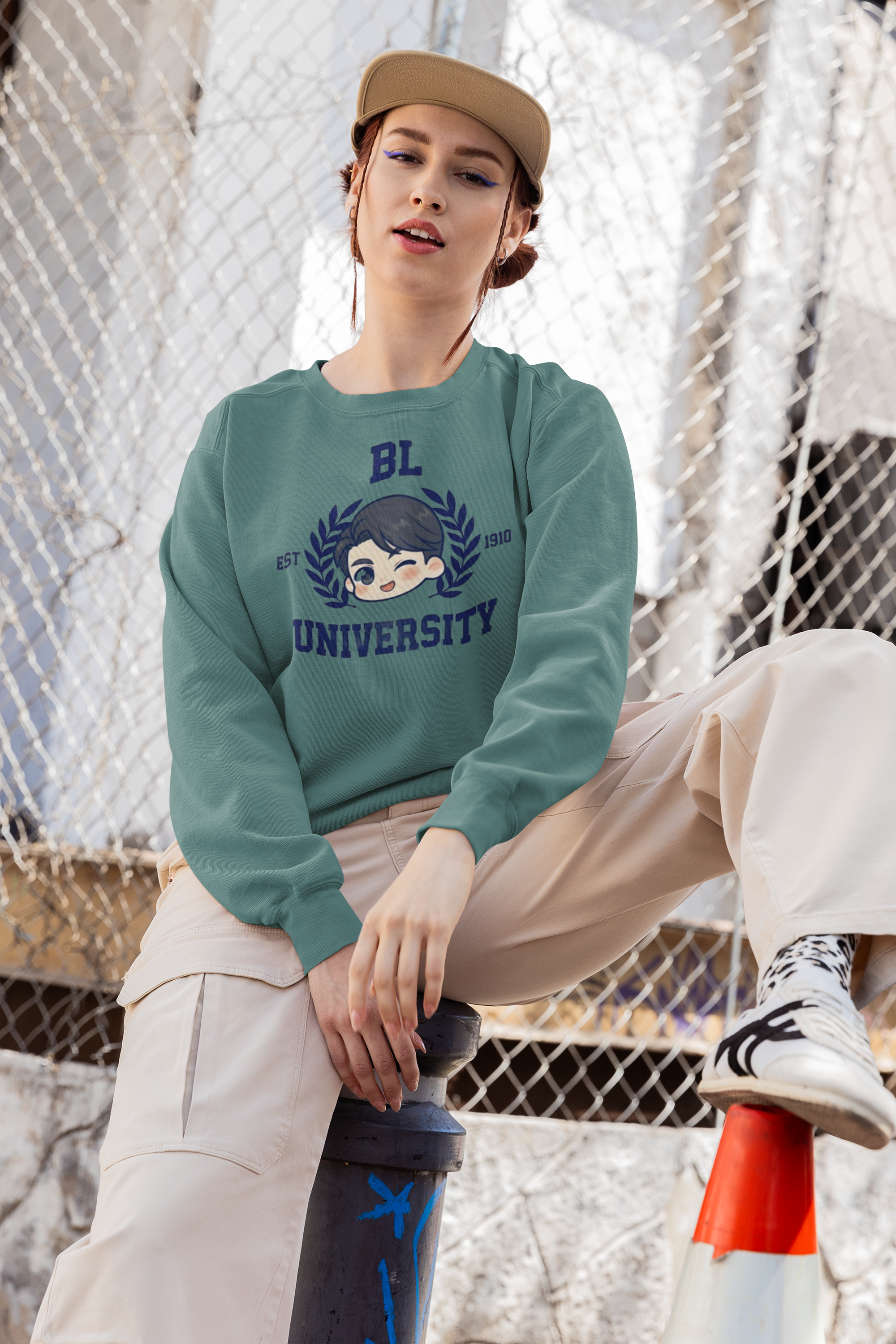 Comfort Colors 1566 BL University Sweatshirt | BL/Yaoi Fandom Merch product thumbnail image Comfort Colors 1566 BL University Sweatshirt | BL/Yaoi Fandom Merch product thumbnail image