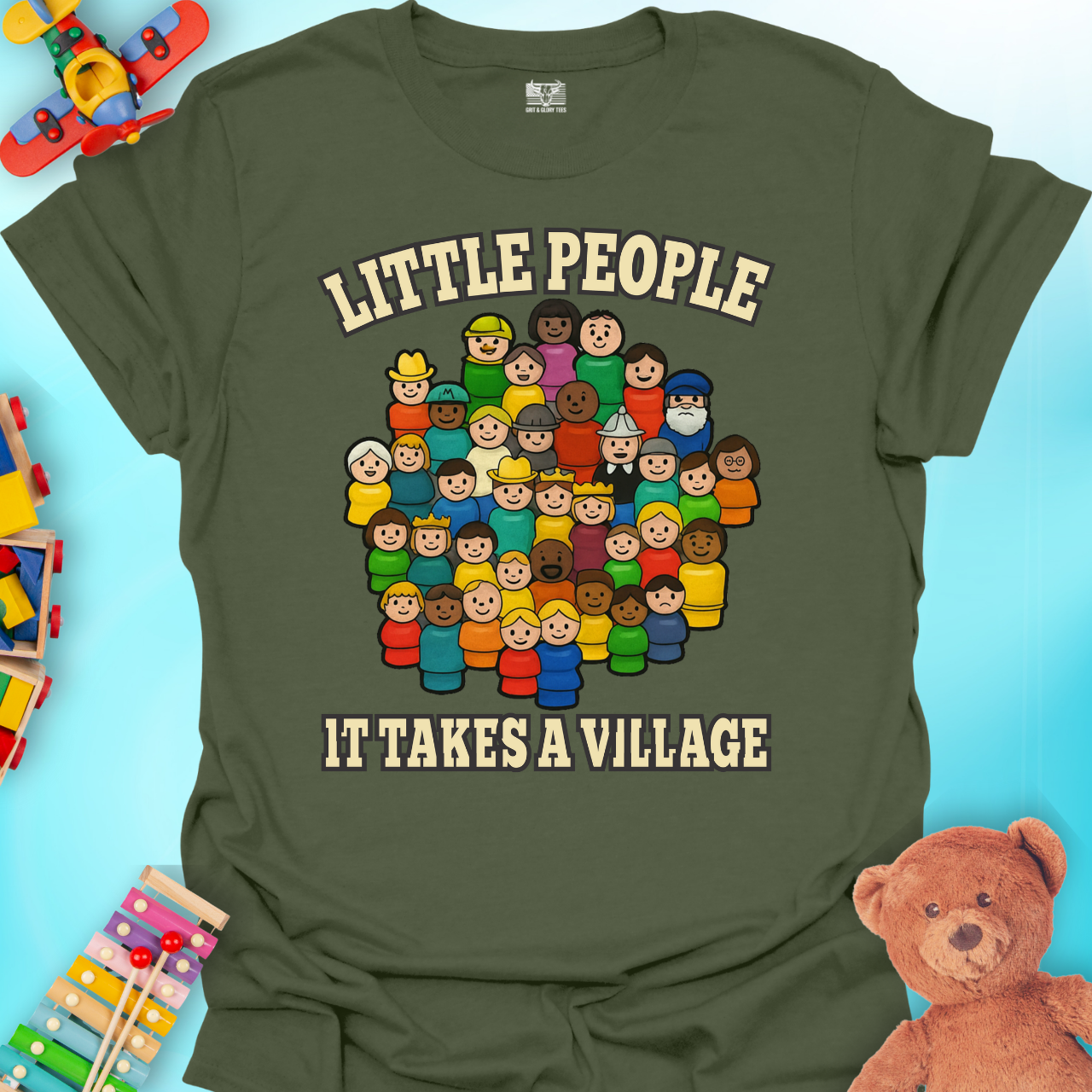 It Takes A Village T-shirt product thumbnail image