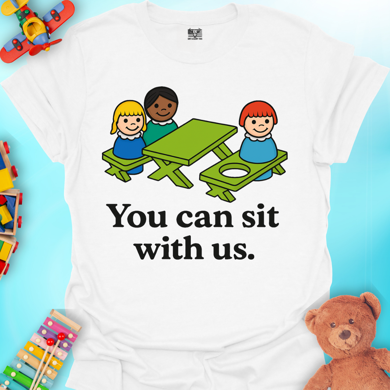 You Can Sit With Us T-shirt product thumbnail image You Can Sit With Us T-shirt product thumbnail image