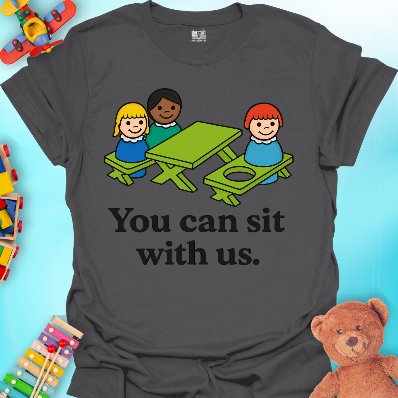 You Can Sit With Us T-shirt product thumbnail image You Can Sit With Us T-shirt product thumbnail image