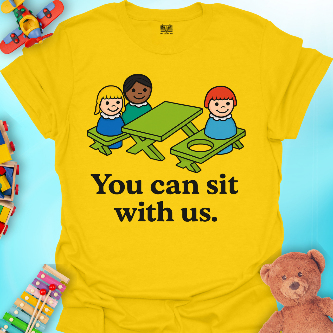 You Can Sit With Us T-shirt product thumbnail image You Can Sit With Us T-shirt product thumbnail image
