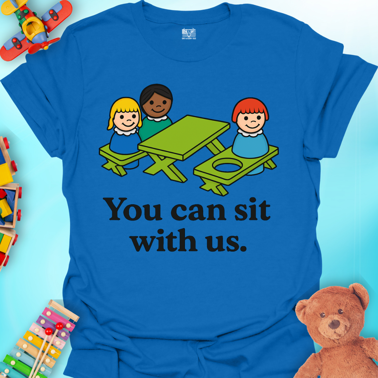 You Can Sit With Us T-shirt product thumbnail image You Can Sit With Us T-shirt product thumbnail image