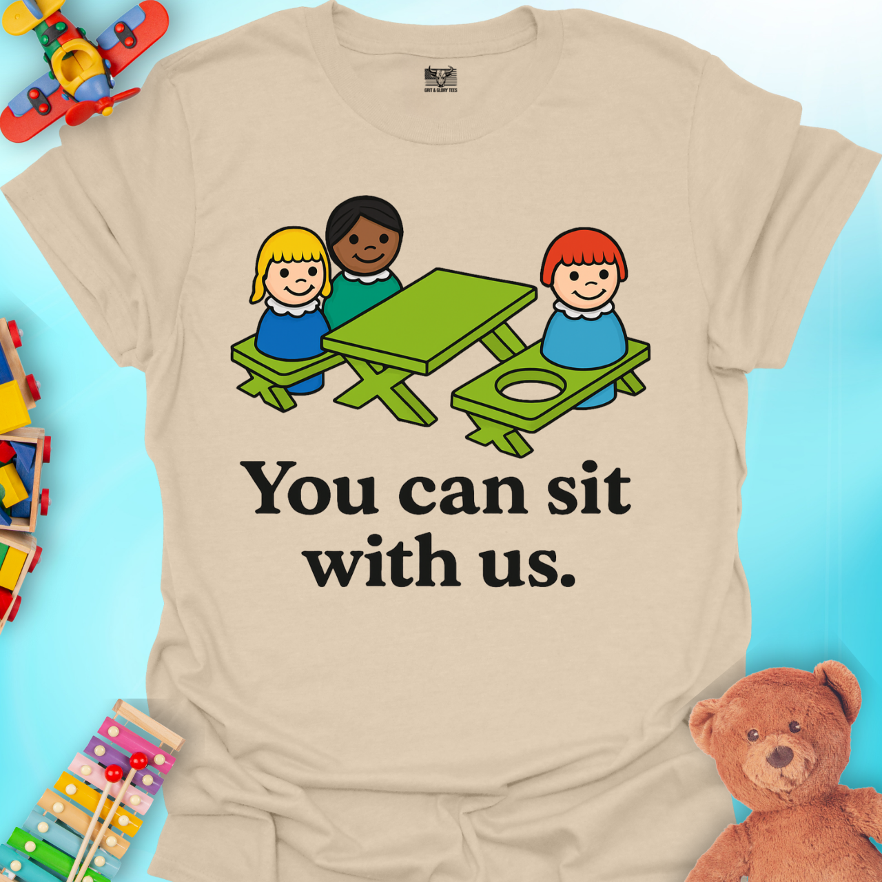 You Can Sit With Us T-shirt product thumbnail image You Can Sit With Us T-shirt product thumbnail image