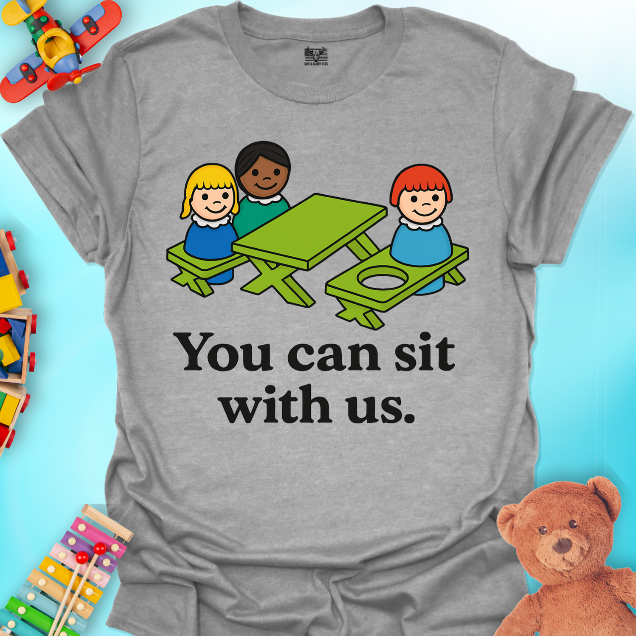 You Can Sit With Us T-shirt product thumbnail image You Can Sit With Us T-shirt product thumbnail image