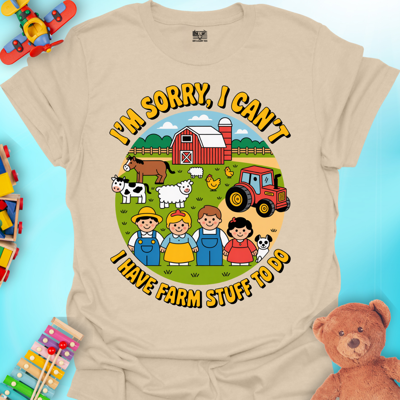 Farm Stuff To Do T-shirt product thumbnail image Farm Stuff To Do T-shirt product thumbnail image