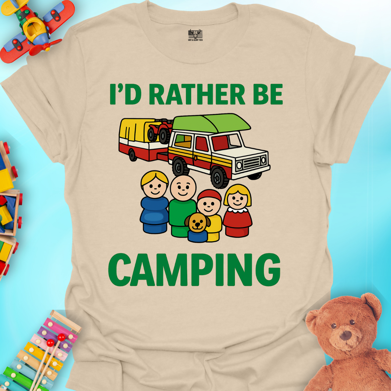 I'd Rather Be Camping T-shirt