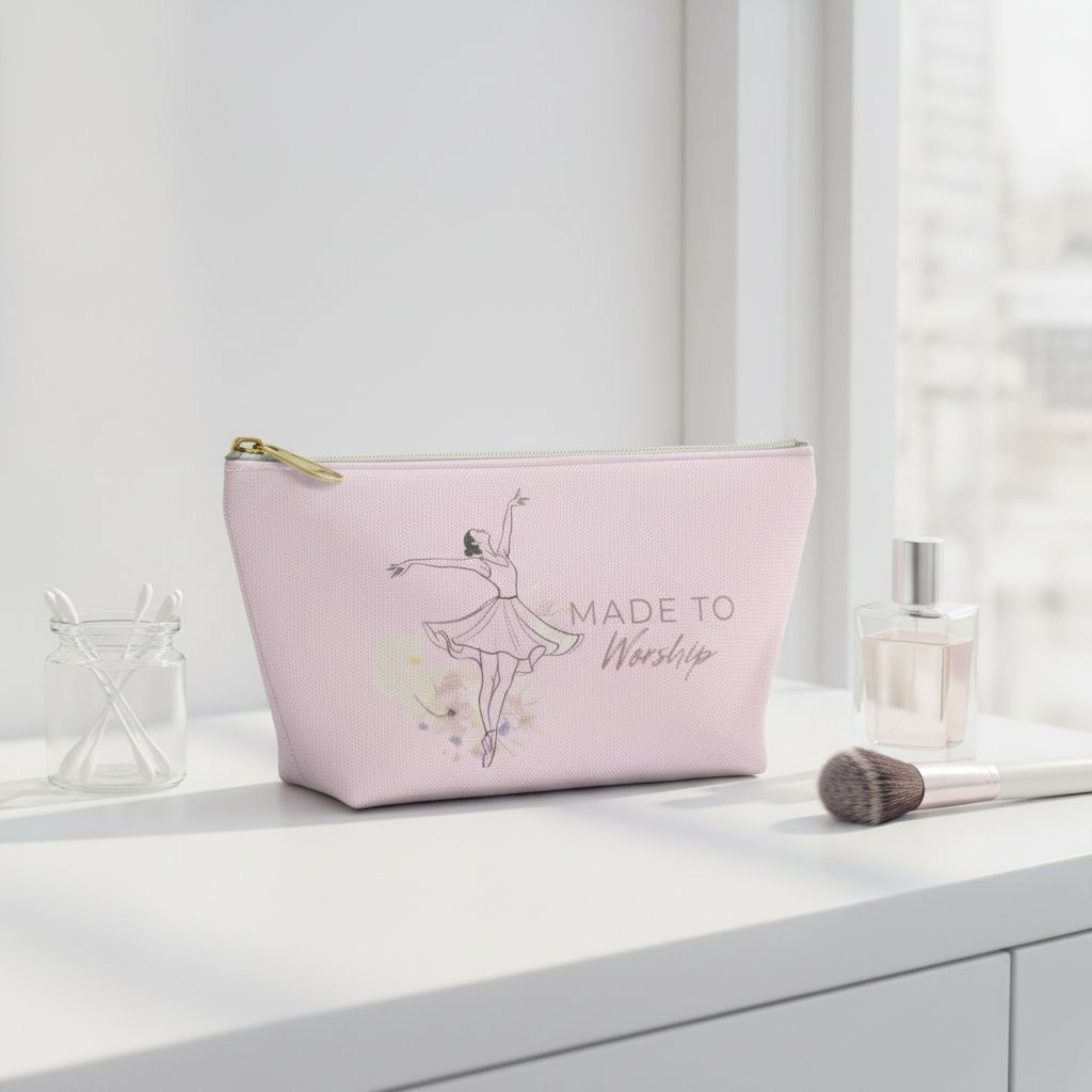 Made to Worship - Accessory Pouch product thumbnail image Made to Worship - Accessory Pouch product thumbnail image