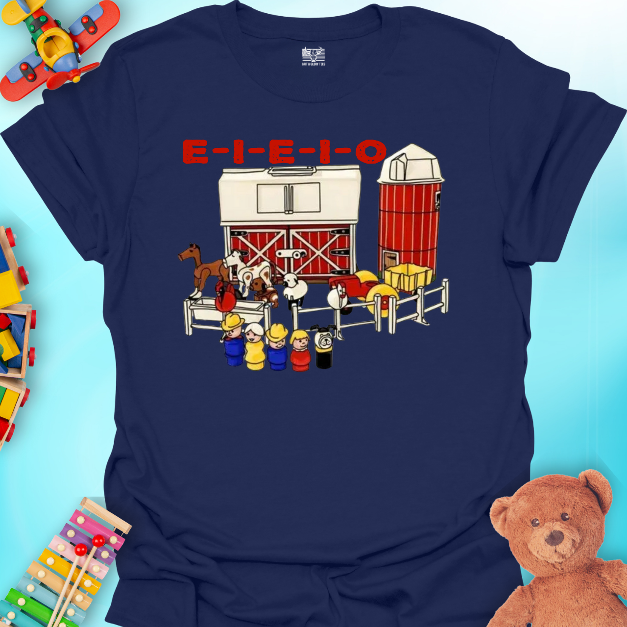 E-I-E-I-O T-shirt product thumbnail image
