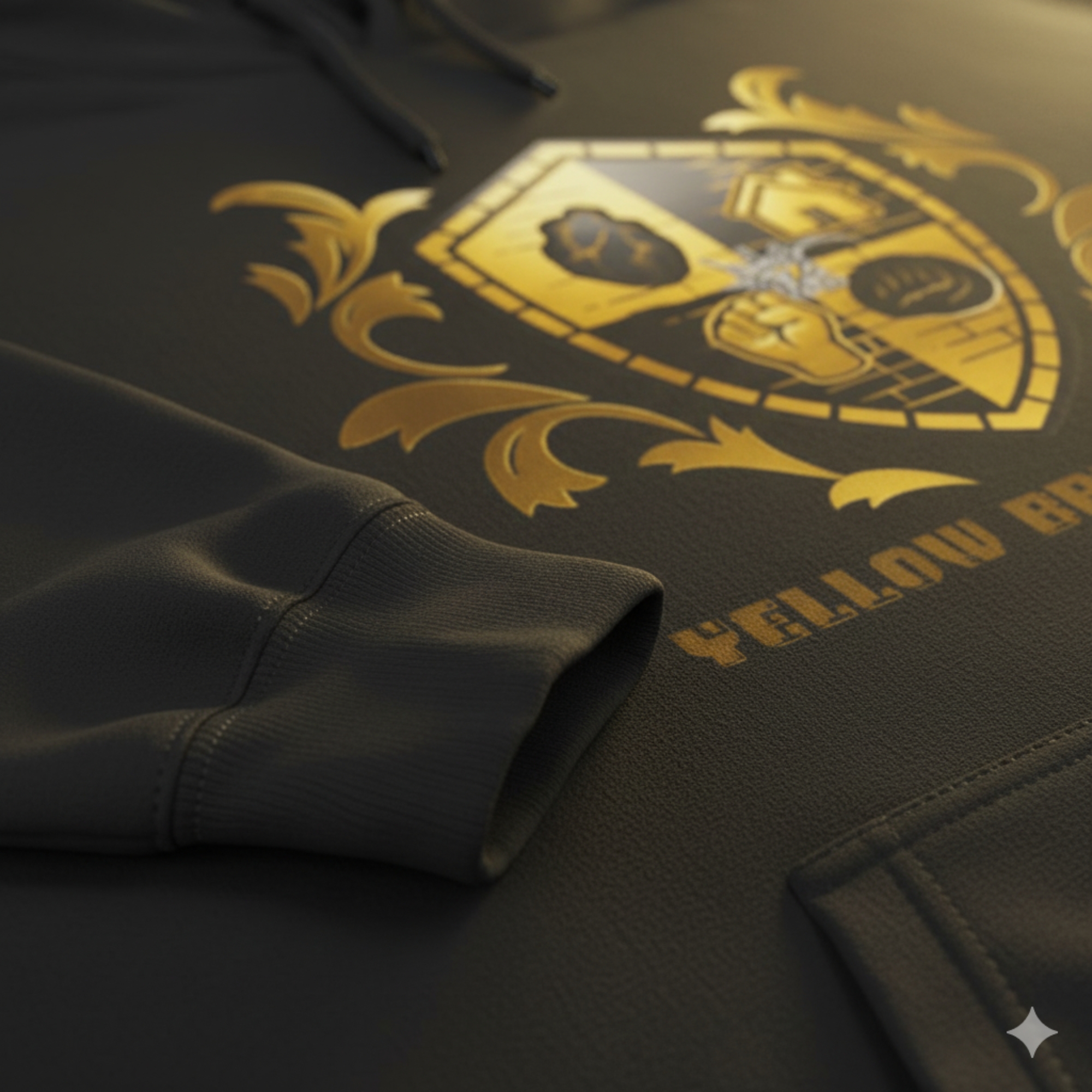 Yellow Brick Society Crest Hoodie product thumbnail image