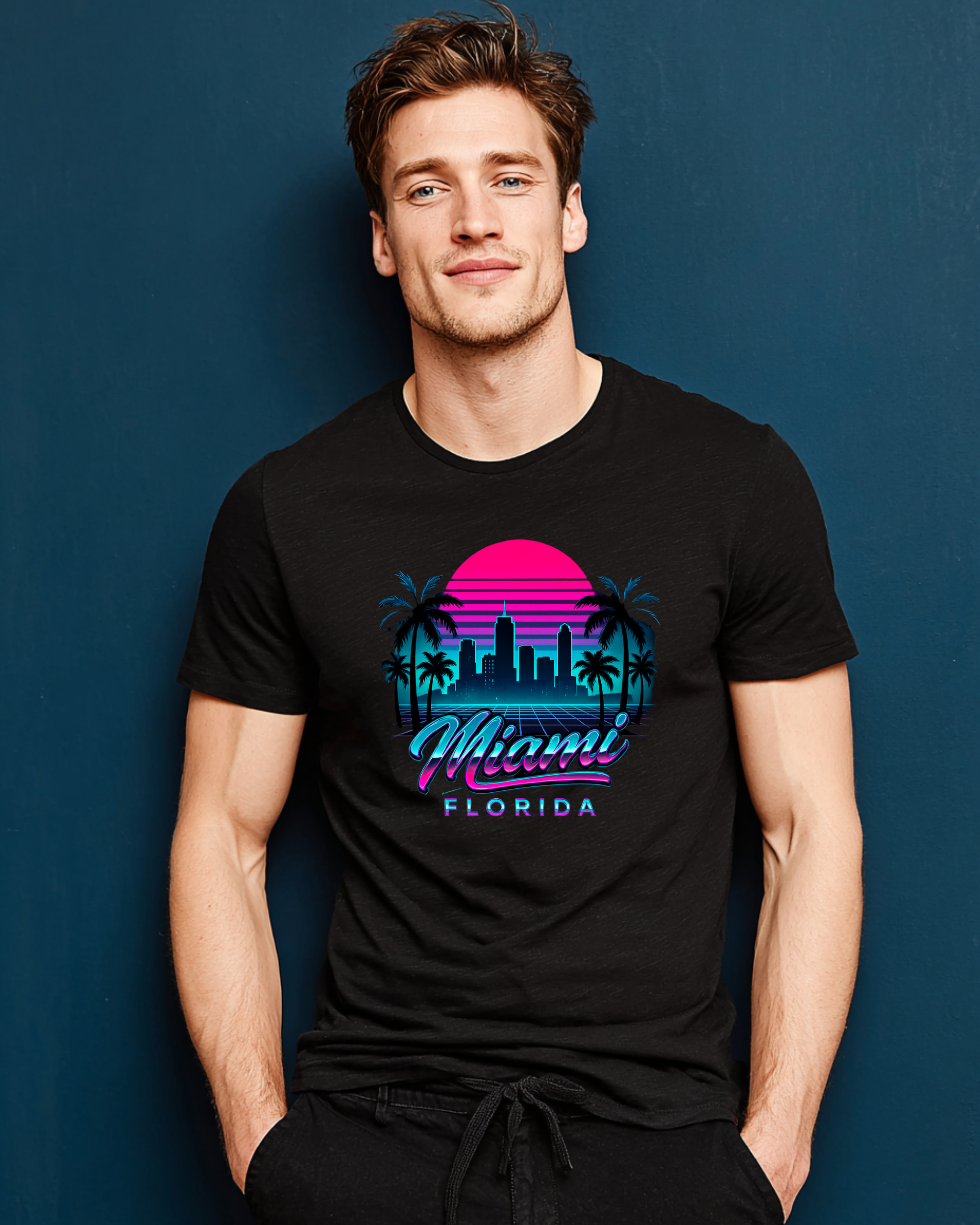 Miami Neon Nights – Unisex T-Shirt