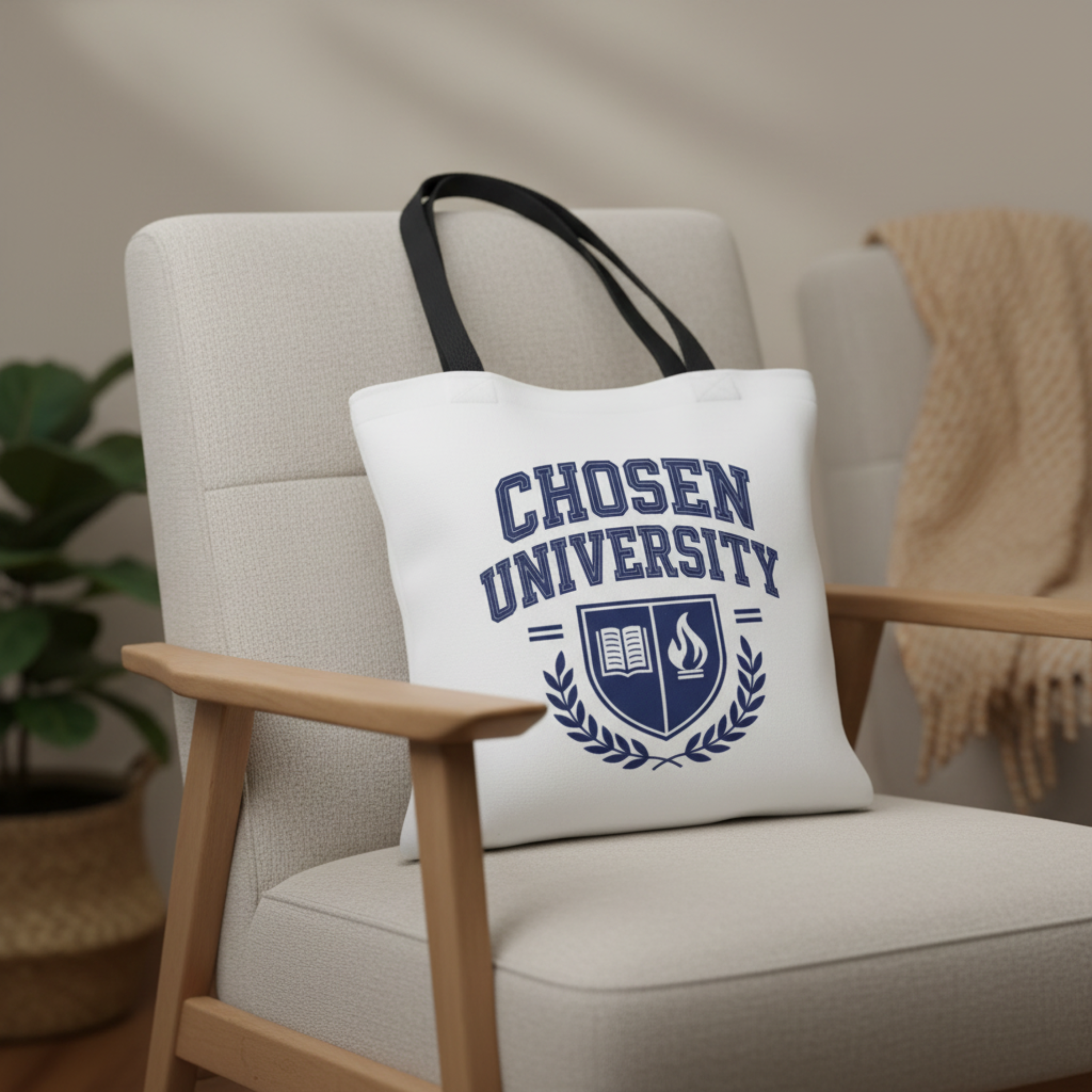 Chosen University Tote Bag (1 Peter 2:9) Chosen University Tote Bag (1 Peter 2:9)