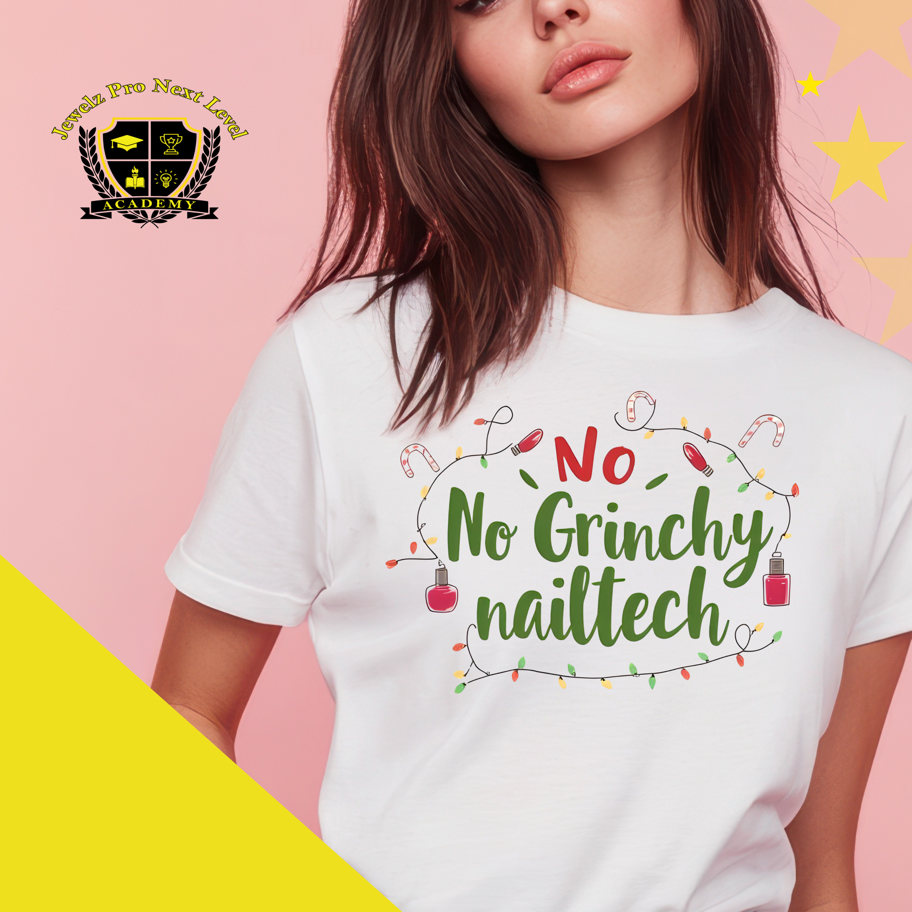 Christmas Mom Teen Gift Unisex Heavy Cotton Tee - Nail Tech Beginner Customers product thumbnail image Christmas Mom Teen Gift Unisex Heavy Cotton Tee - Nail Tech Beginner Customers product thumbnail image