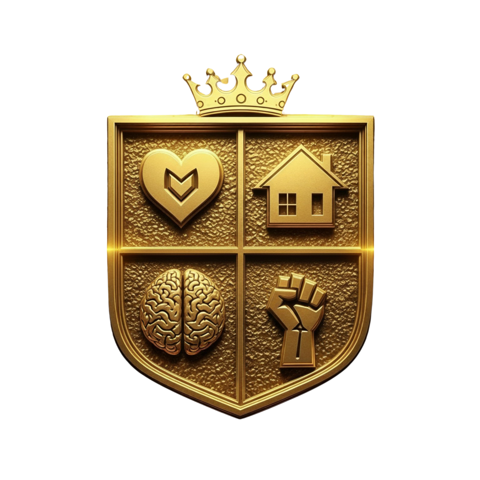 Gold Crest Yellow Brick Society Polo Shirt product thumbnail image