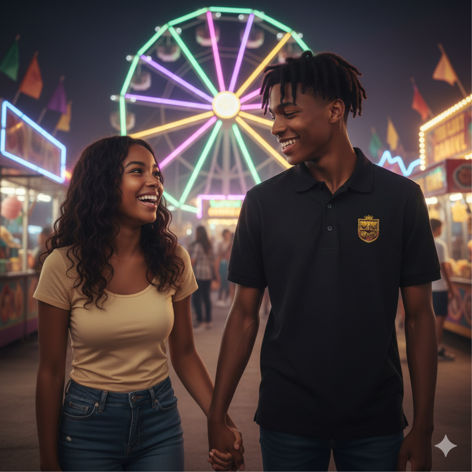 Gold Crest Yellow Brick Society Polo Shirt product thumbnail image