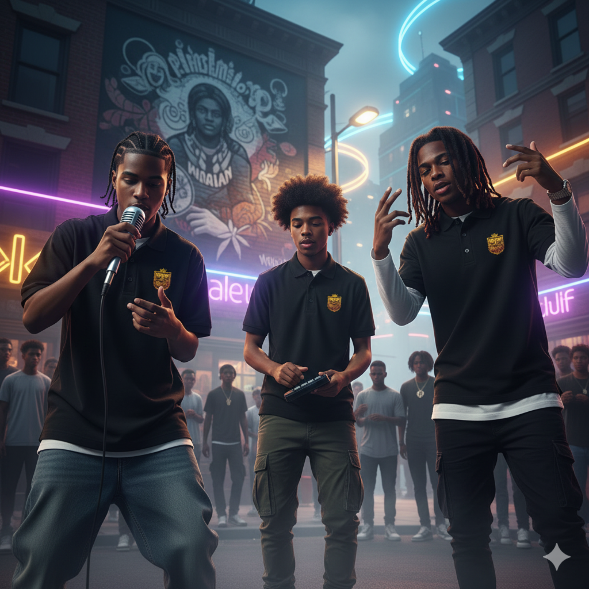 Gold Crest Yellow Brick Society Polo Shirt product thumbnail image Gold Crest Yellow Brick Society Polo Shirt product thumbnail image